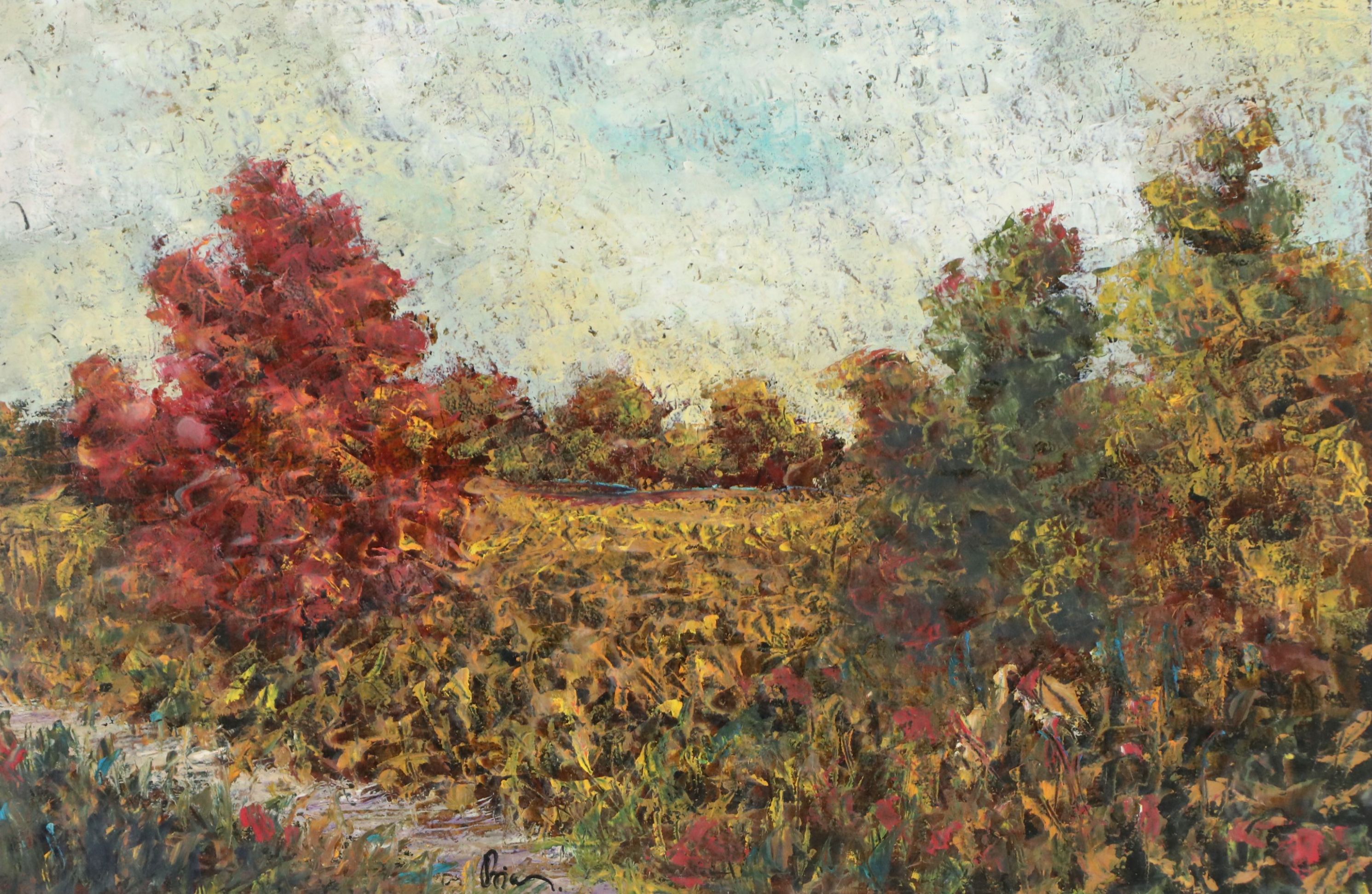 Autumn Landscape Oil Painting