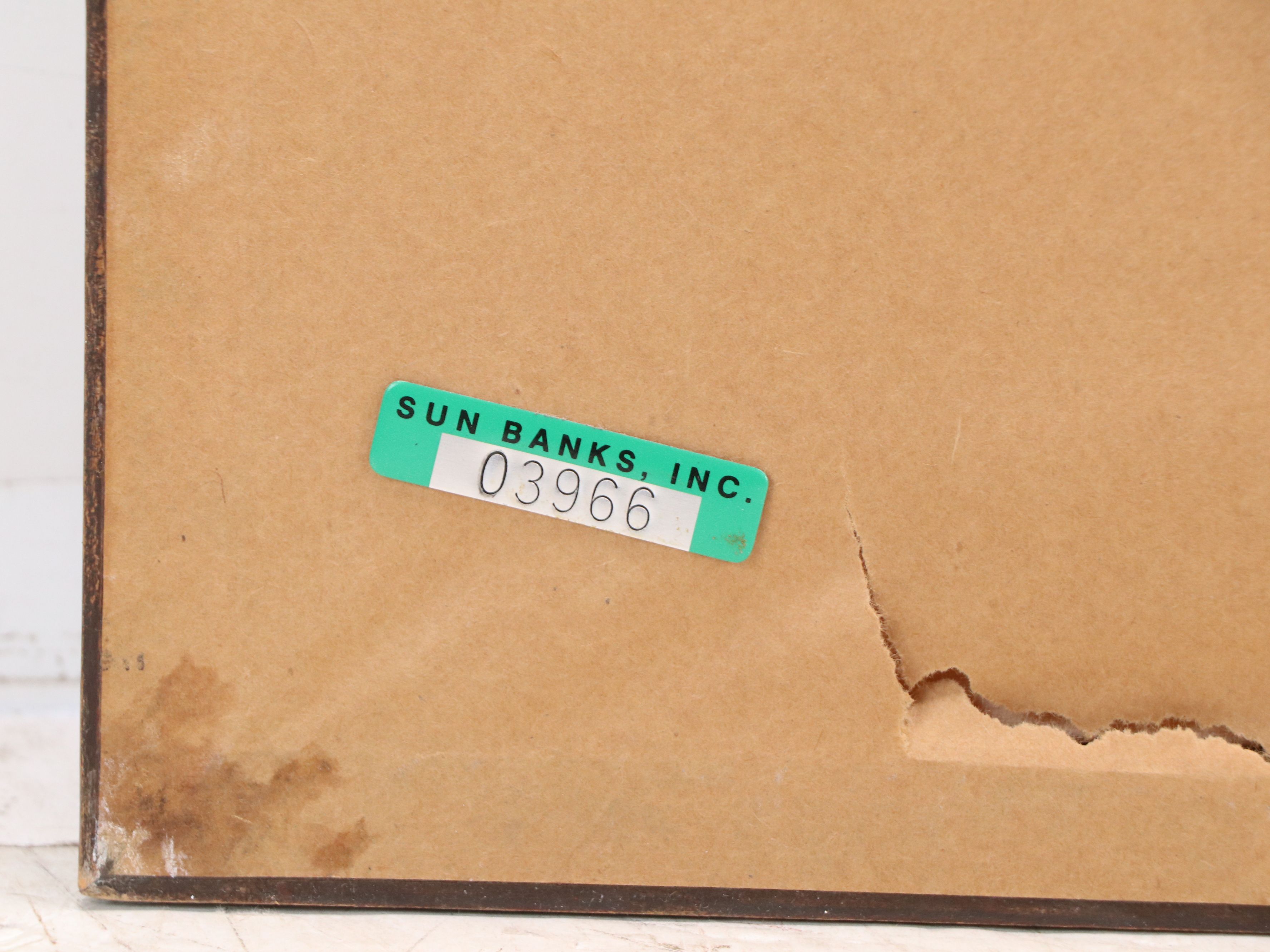 Steve Rogers Nautical Watercolor Painting of Anchored Sailboats