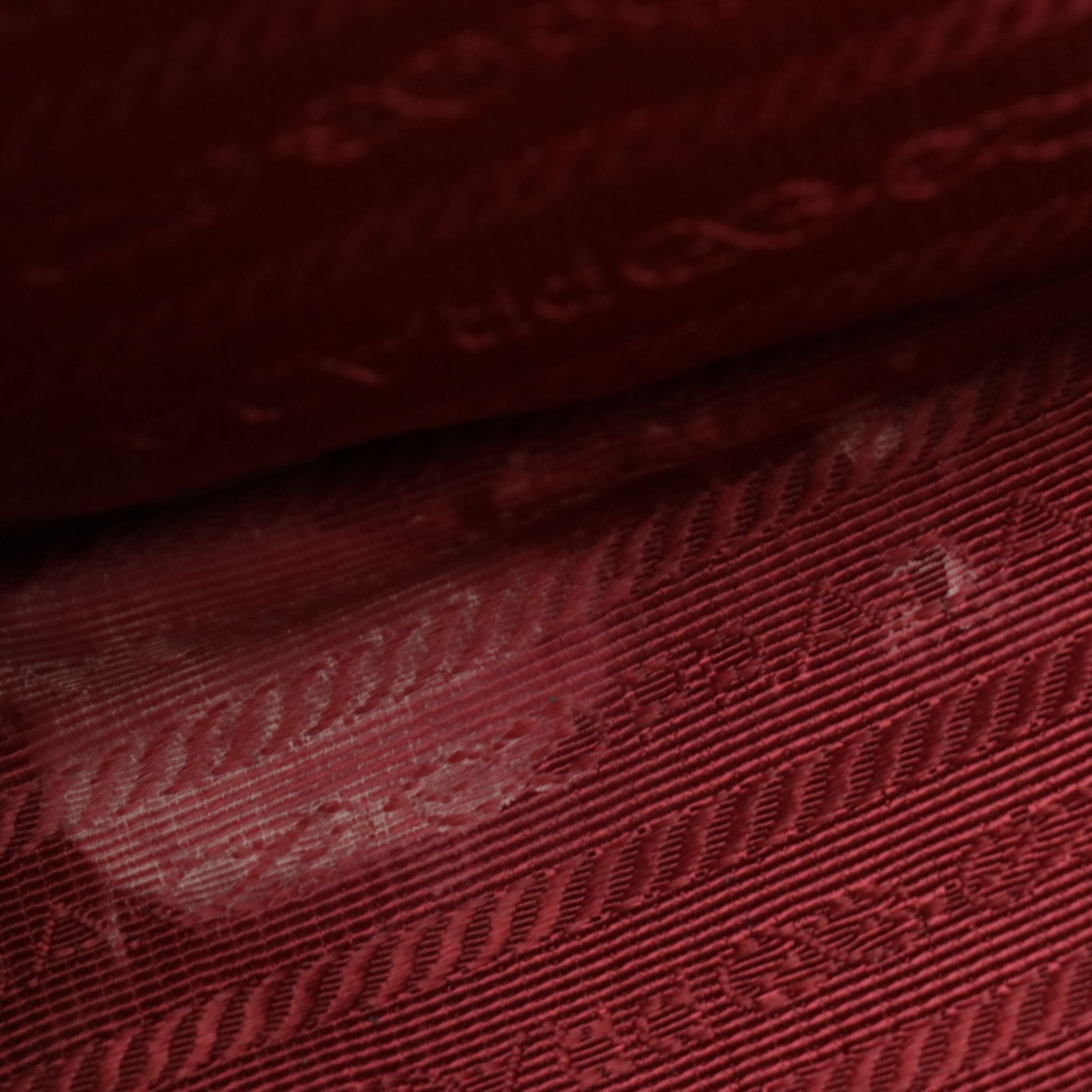 Prada Domed Two-Way Tote in Watermelon Pink Saffiano Leather