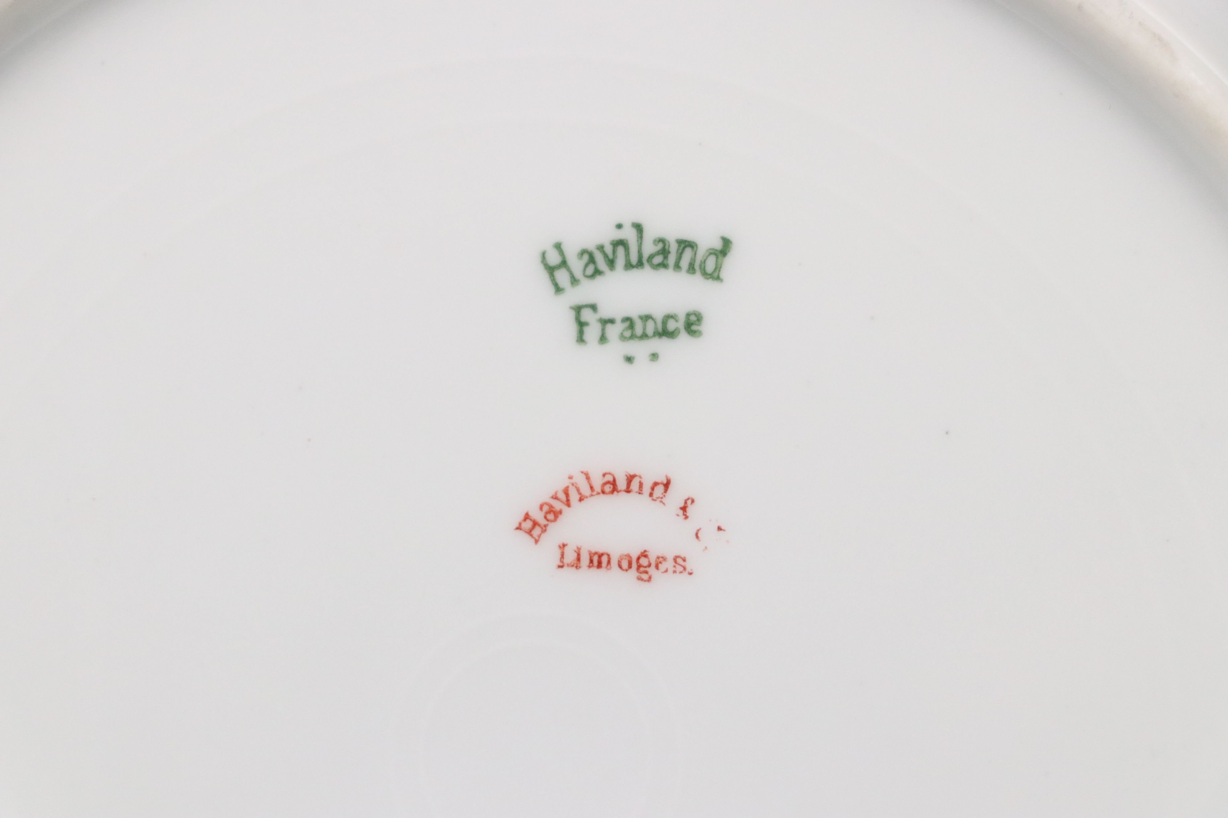 Haviland "Silver Anniversary" Gilt Porcelain Dinnerware