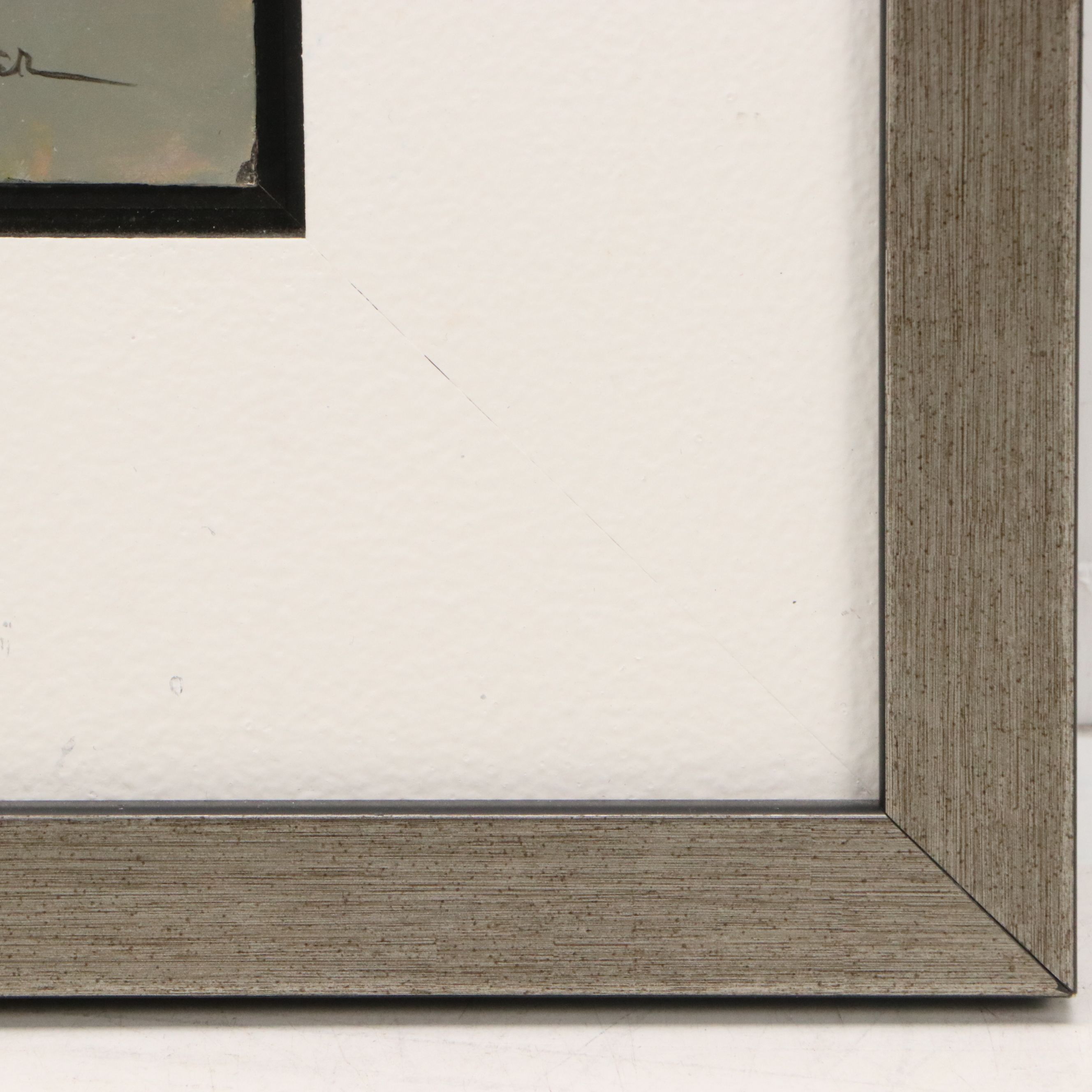 Betty Neubauer Abstract Acrylic Painting, Late 20th Century