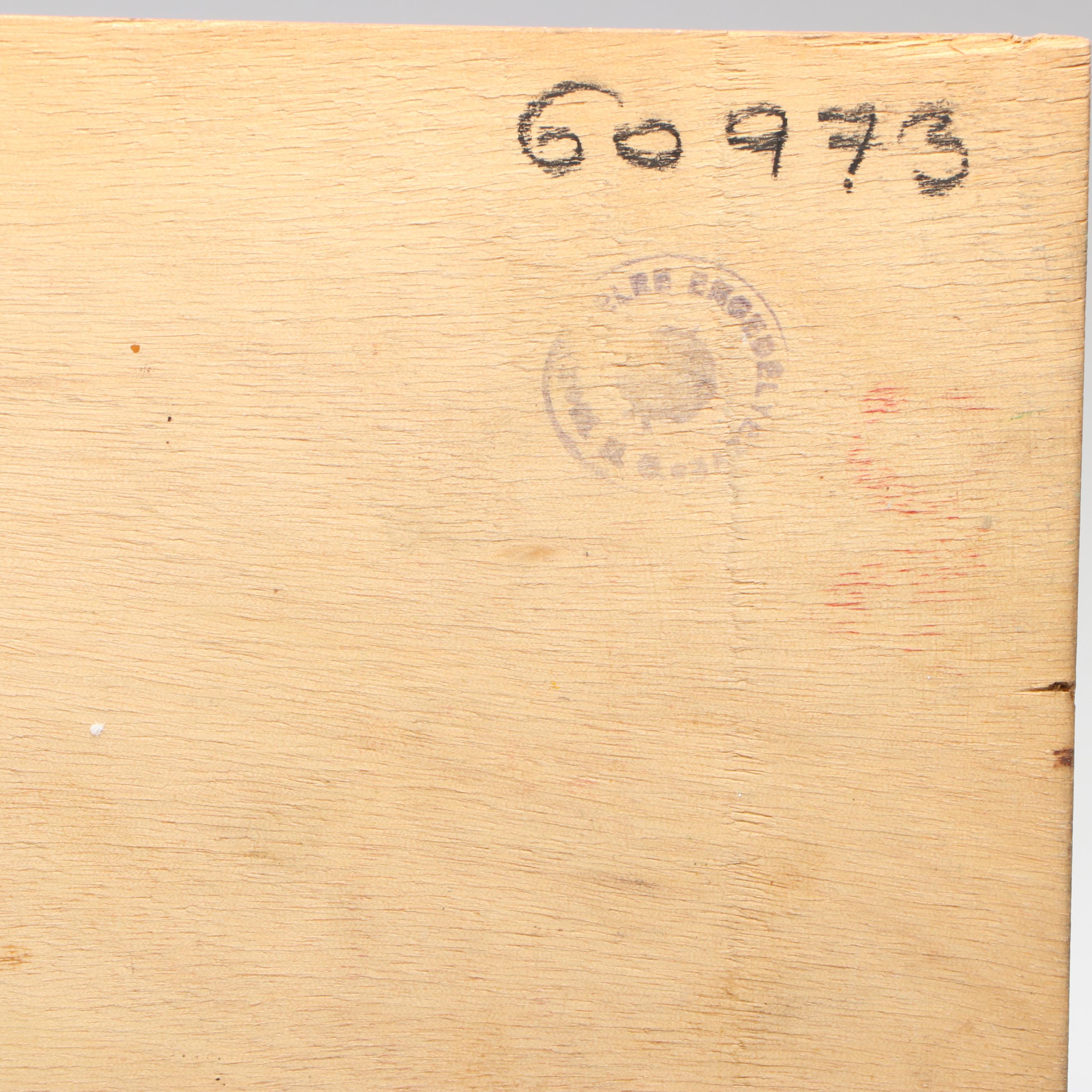 Johan K. Reinprecht Still Life with Fruit Oil Painting