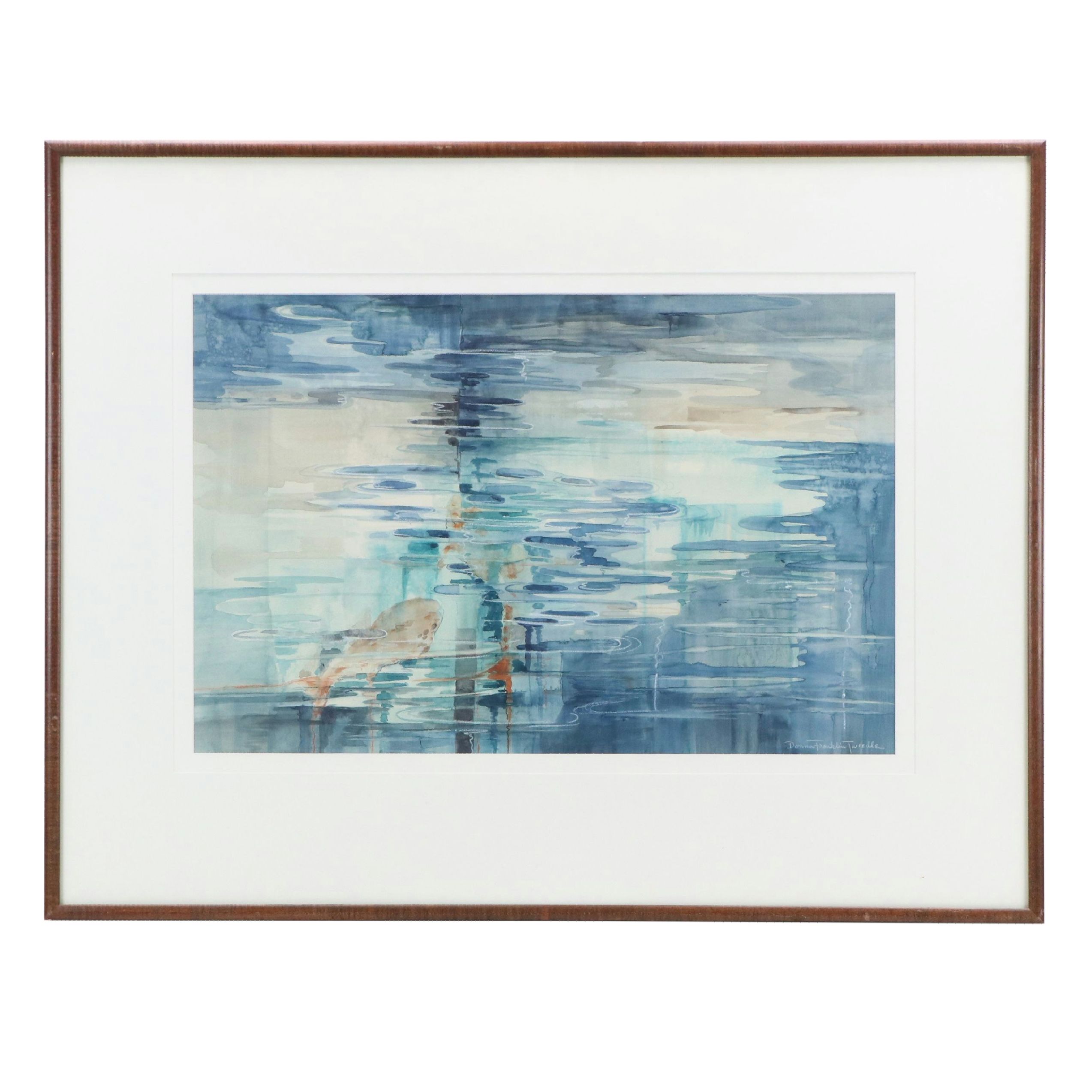 Donna Franklin Tweedle Watercolor Painting