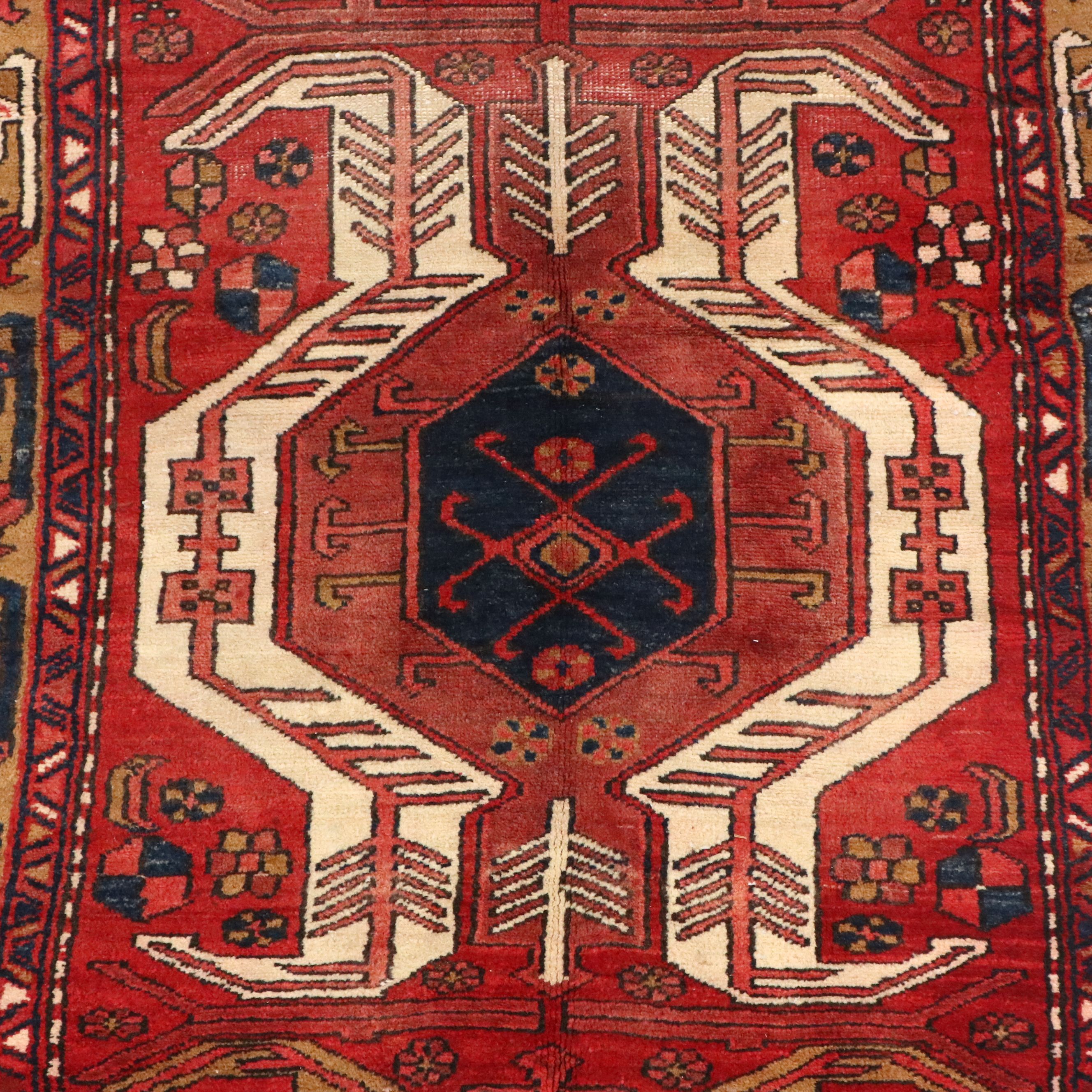 3'4 x 10'9 Hand-Knotted Caucasian Lenkoran Long Rug