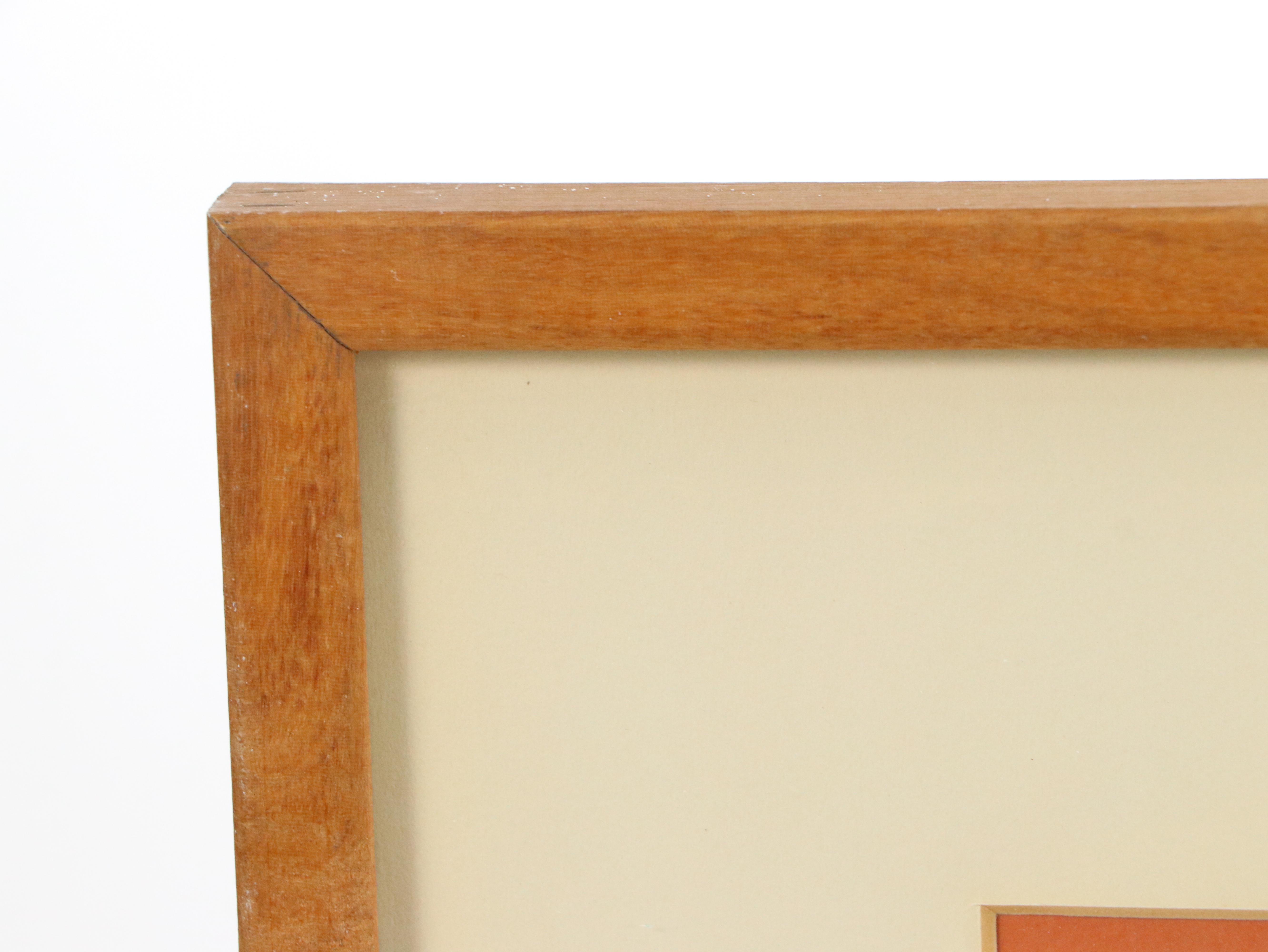 Charley Harper "Homebody (Box Turtle)" Limited Edition Serigraph Print, 1972