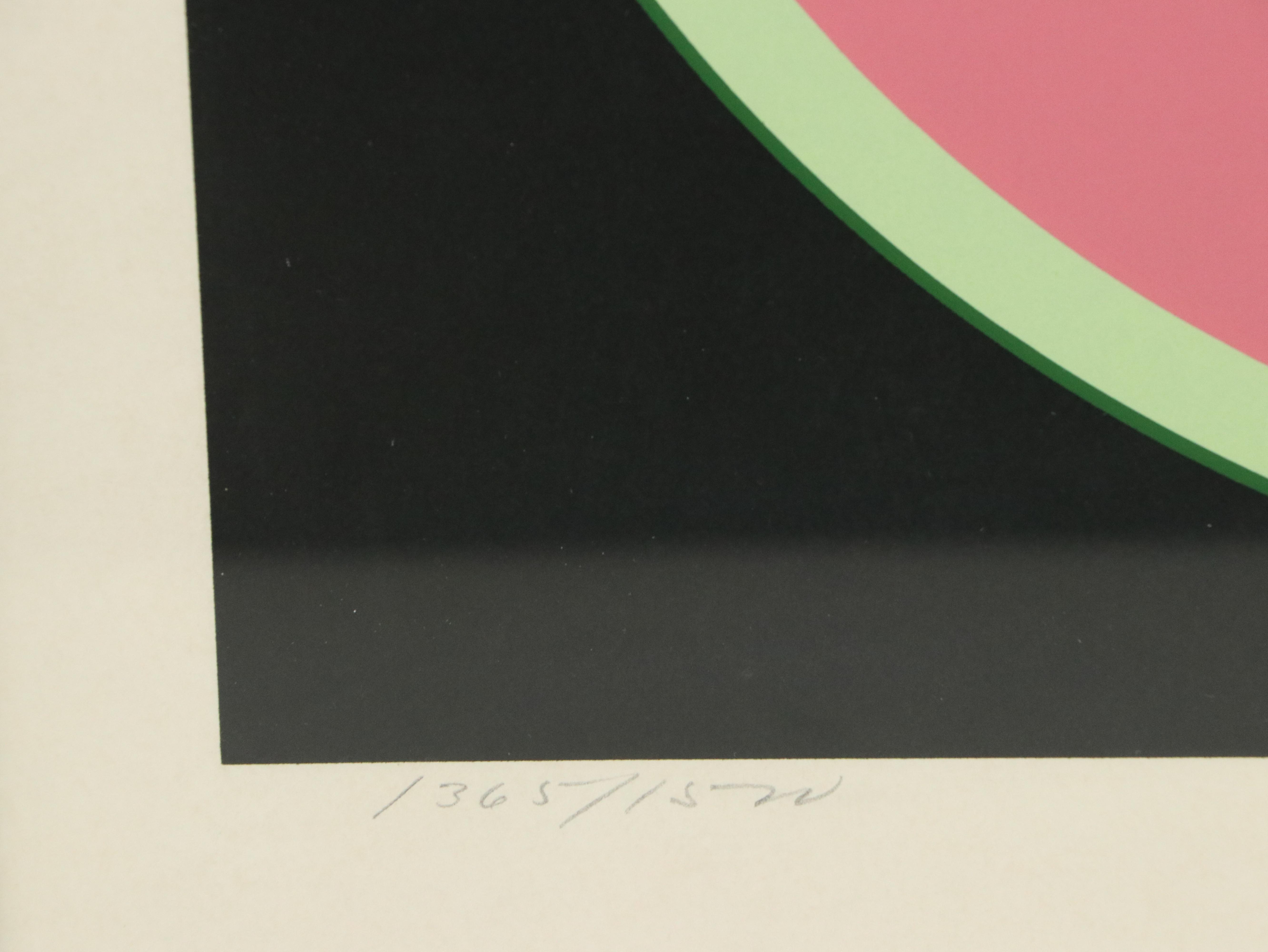 Charley Harper Serigraph "Watermelon Moon"