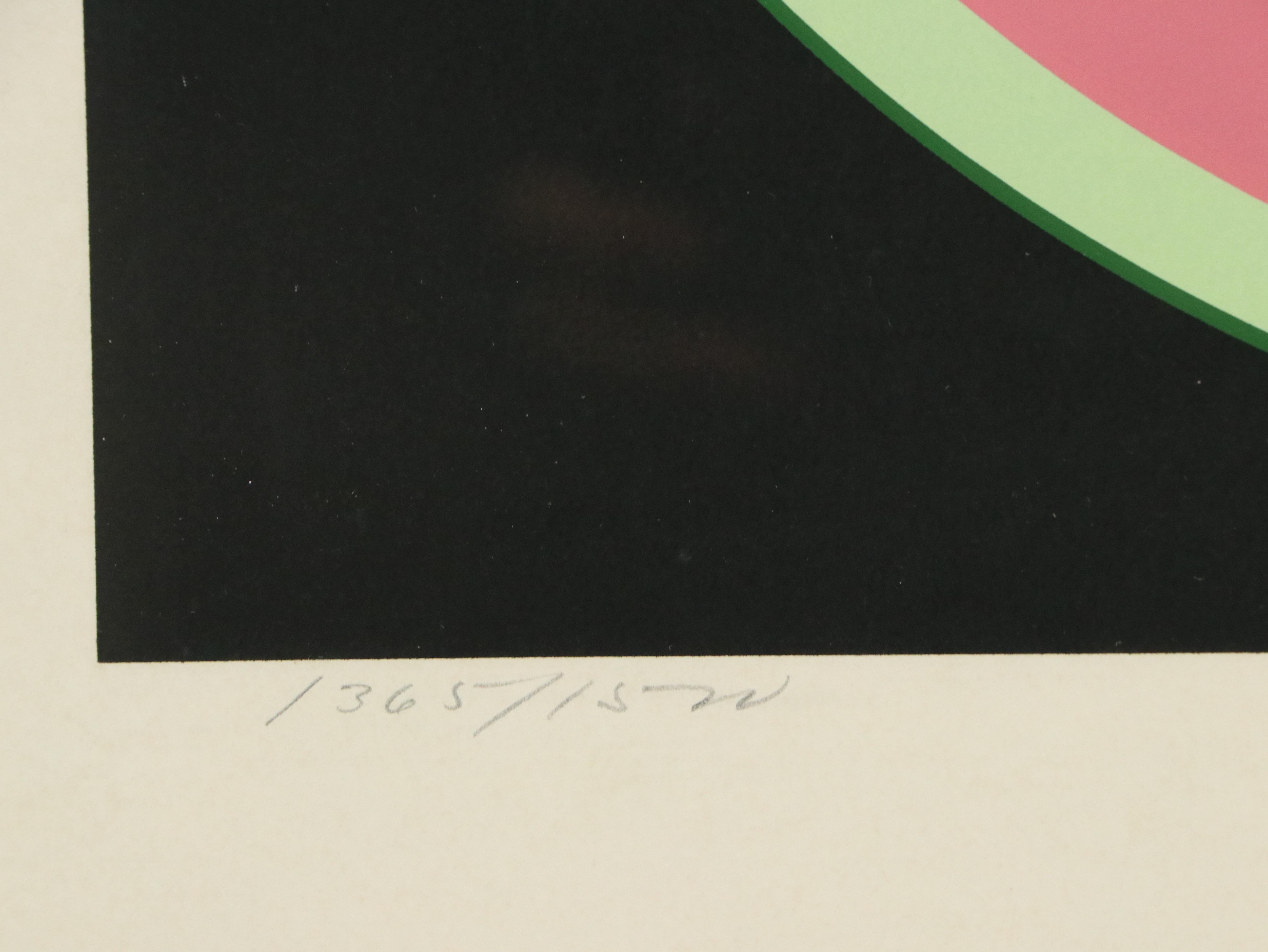 Charley Harper Serigraph "Watermelon Moon"