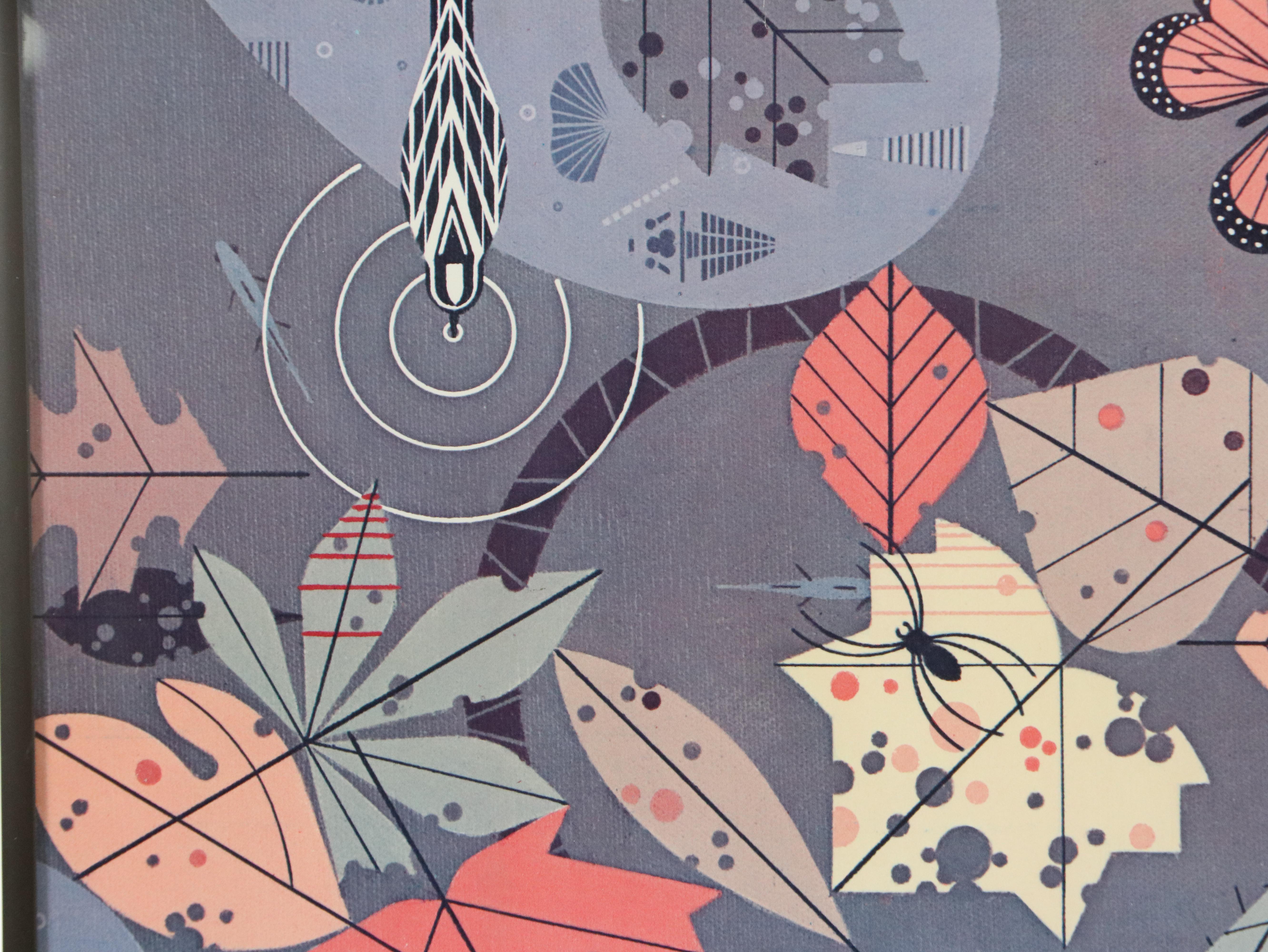 Charley Harper "Cincinnati Nature Center: Fall" Serigraph on Canvas
