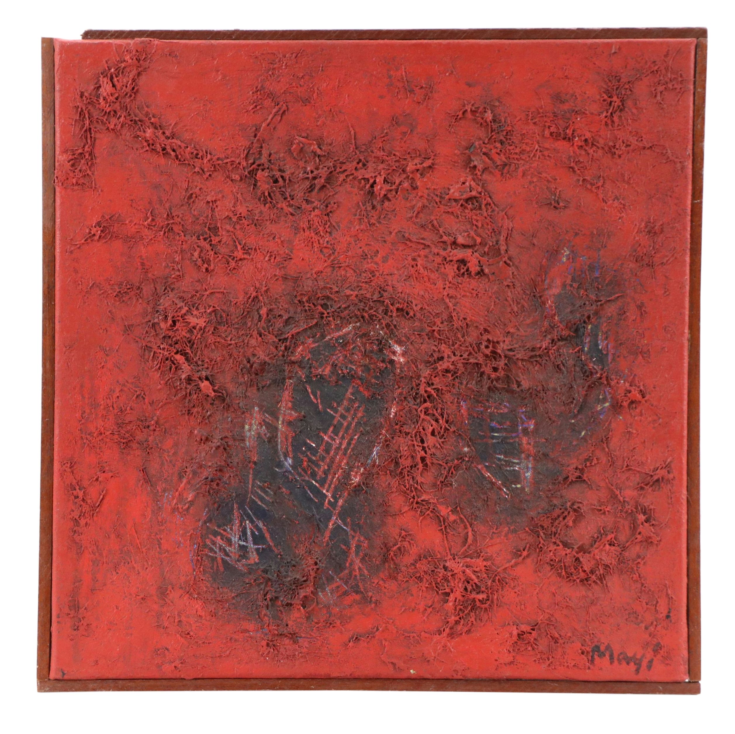 Juan Mayí Mixed Media Abstract Painting