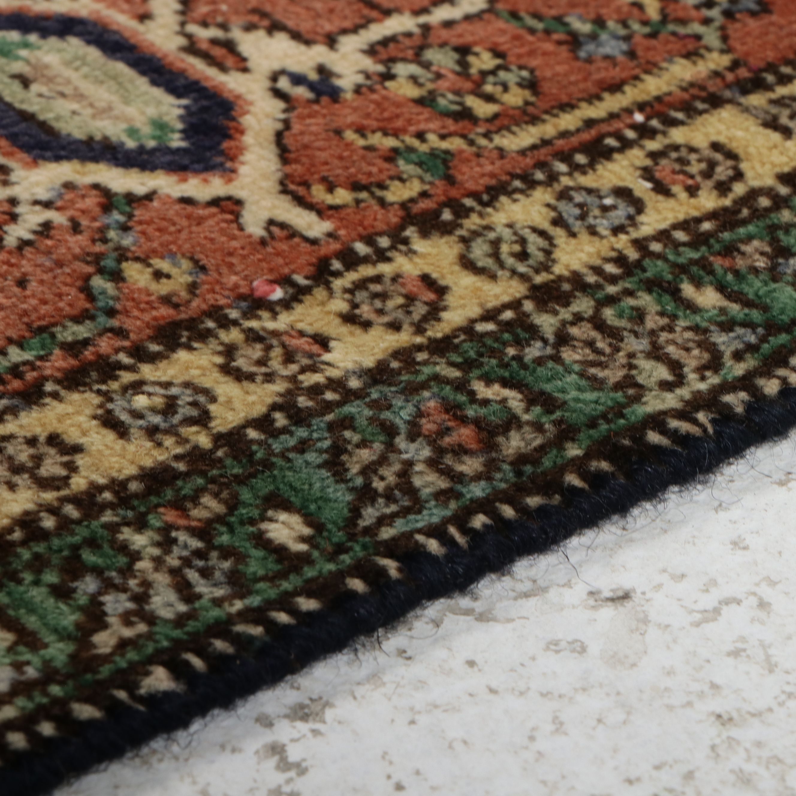 8'3 x 12'7 Hand-Knotted Persian Bijar Room-Sized Rug