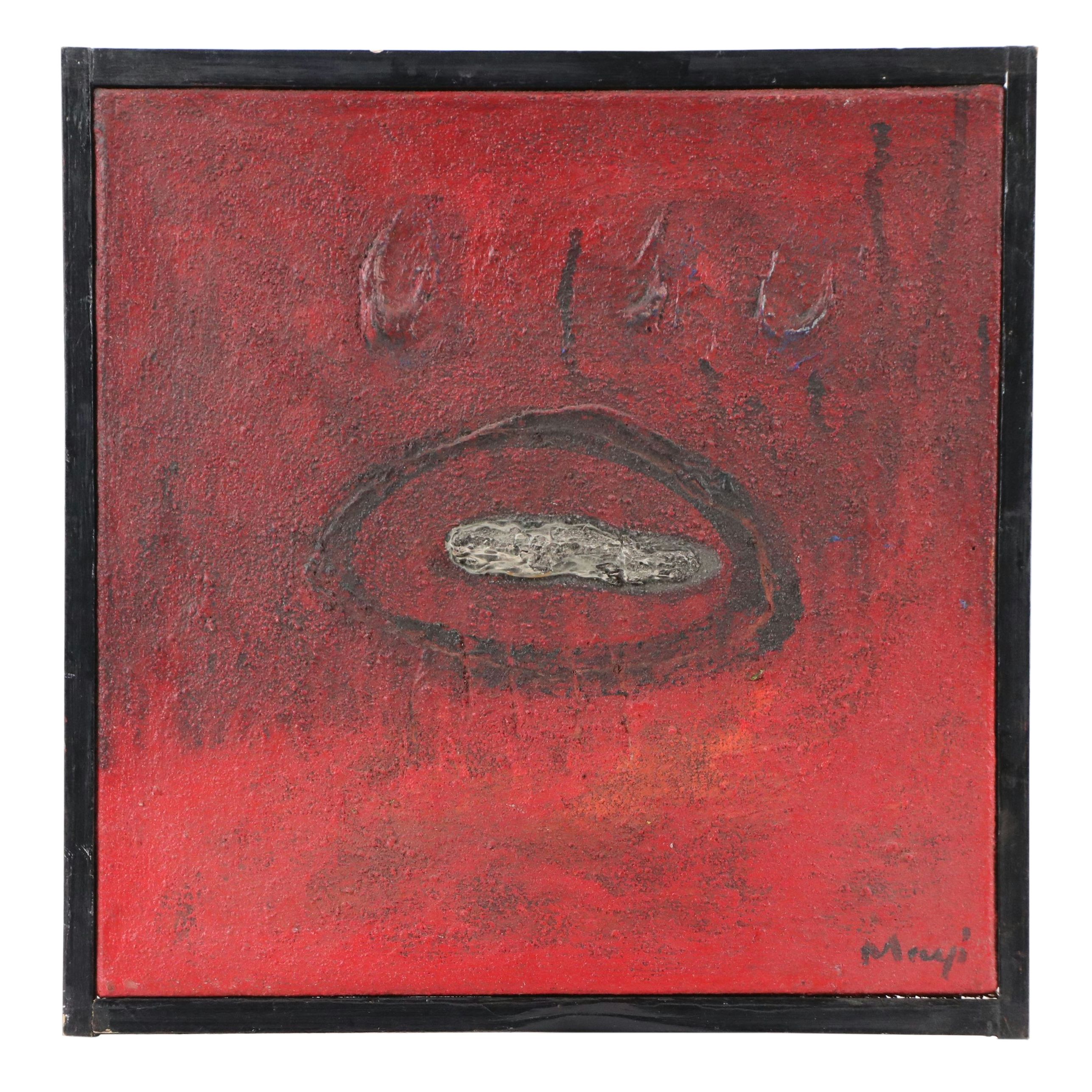 Juan Mayí Mixed Media Abstract Painting