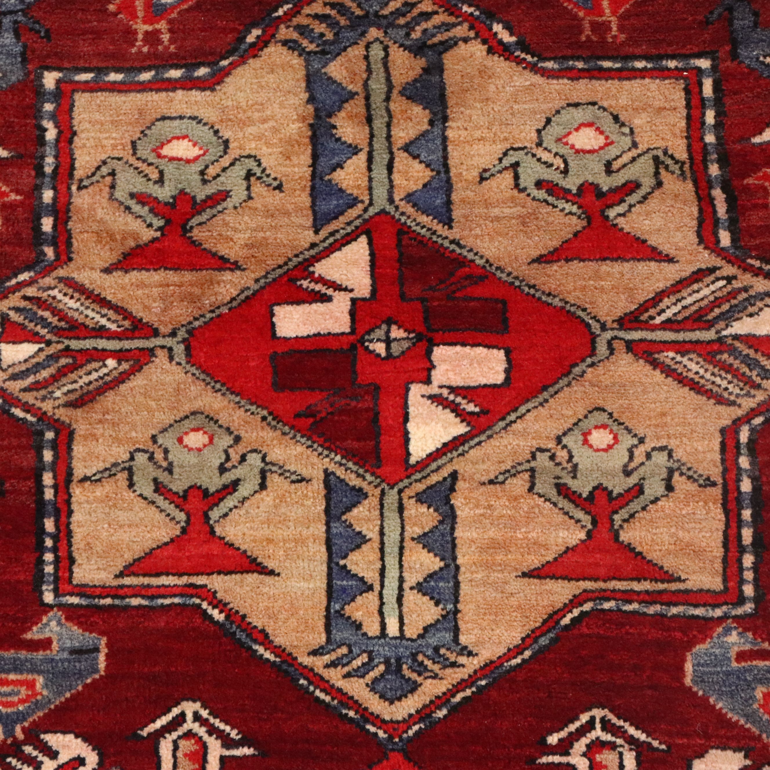 2'7 x 8'5 Hand-Knotted Caucasian Akstafa Carpet Runner