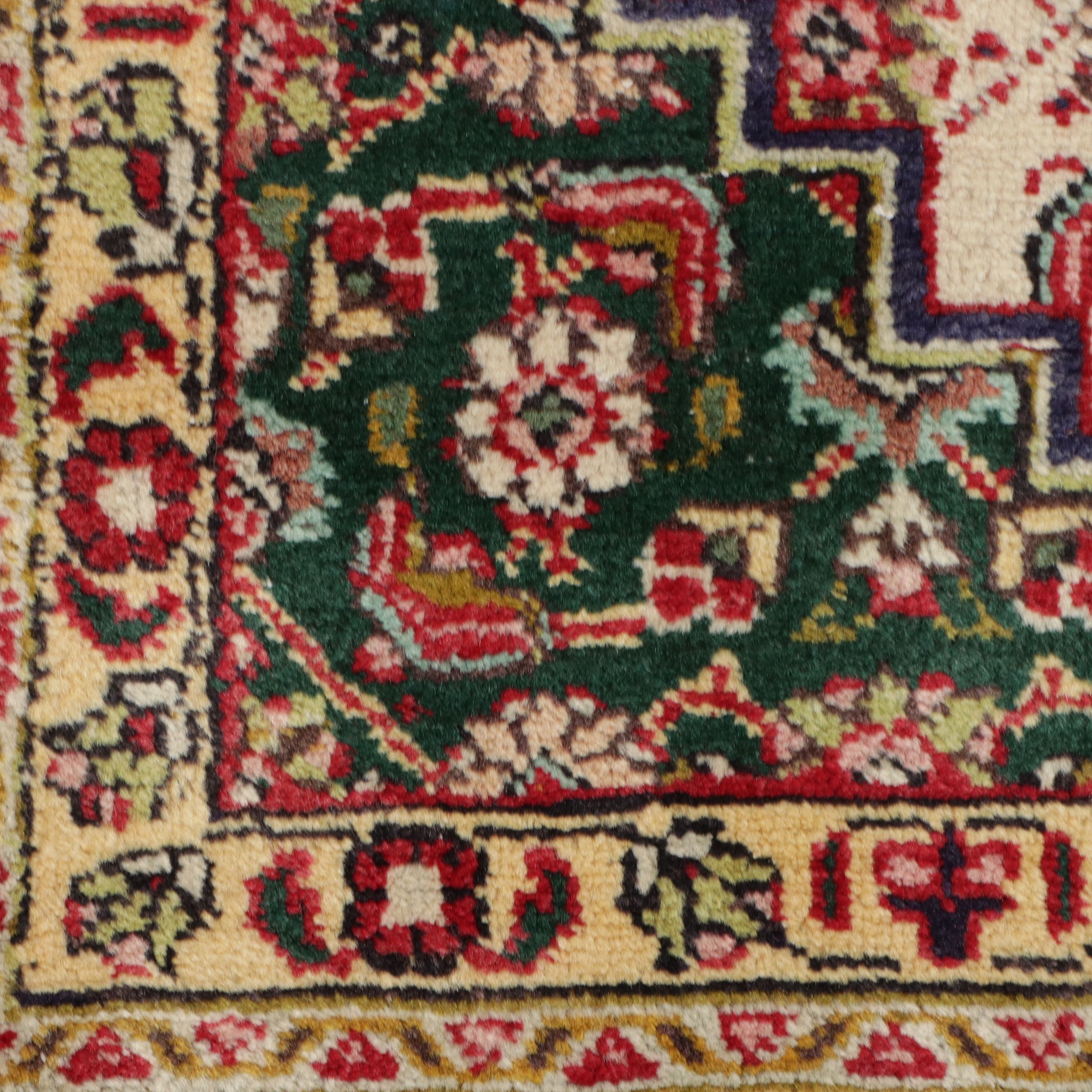 6'6 x 9'2 Hand-Knotted Persian Bijar Area Rug