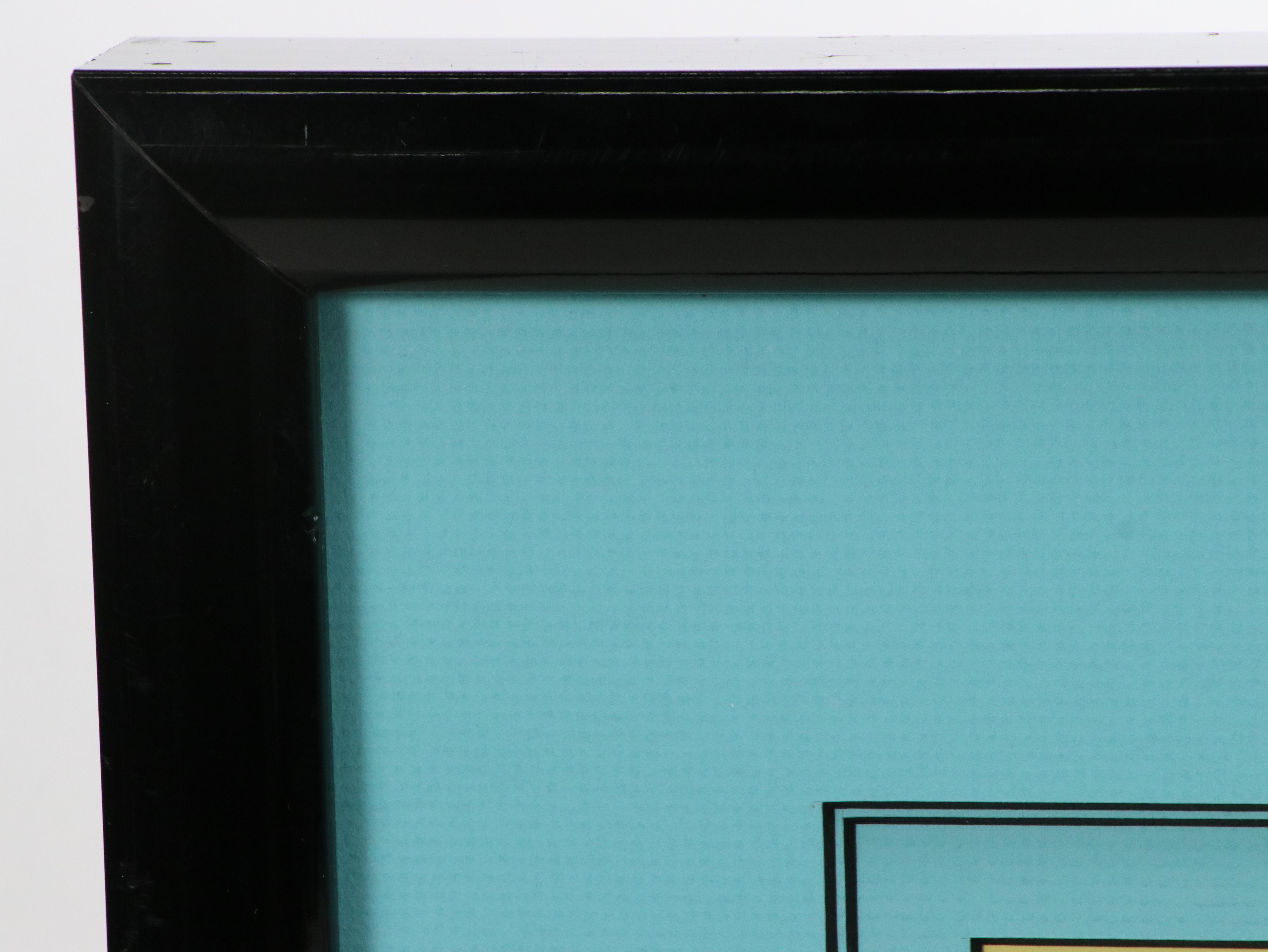 Charley Harper Serigraph "Piscine Queues"