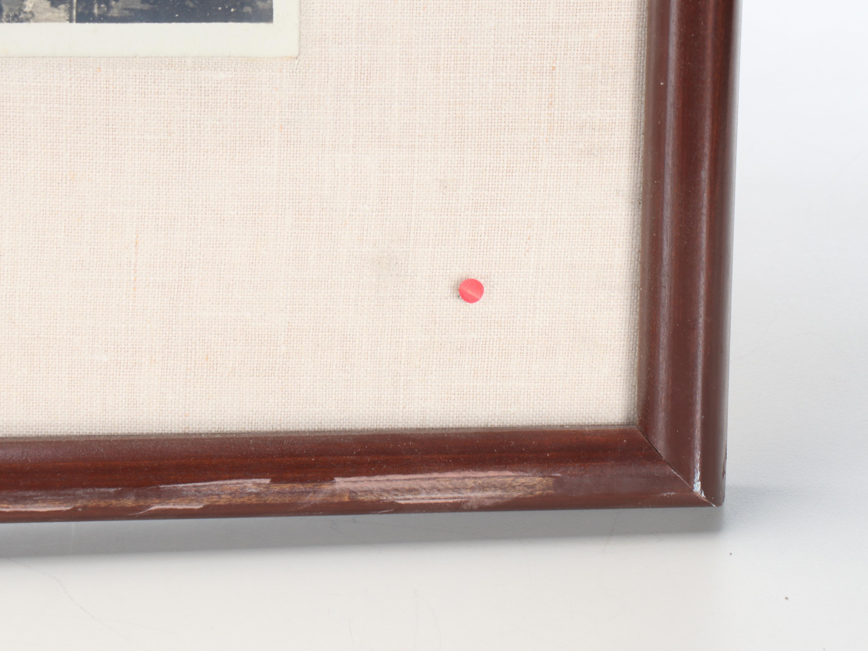 Omaha Nebraska Skyline Panoramic Silver Gelatin Print, Early 20th Century