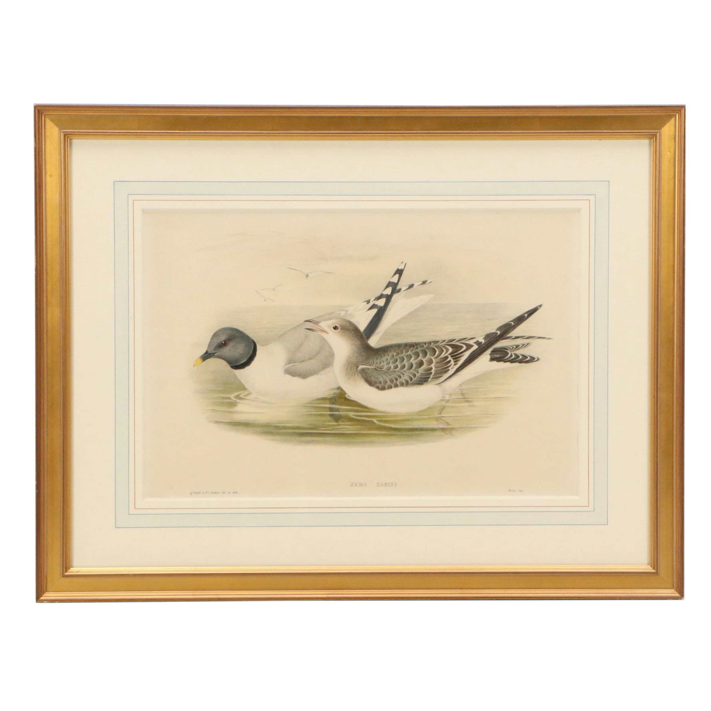 Hand-Colored Lithograph "Xena Sabini"