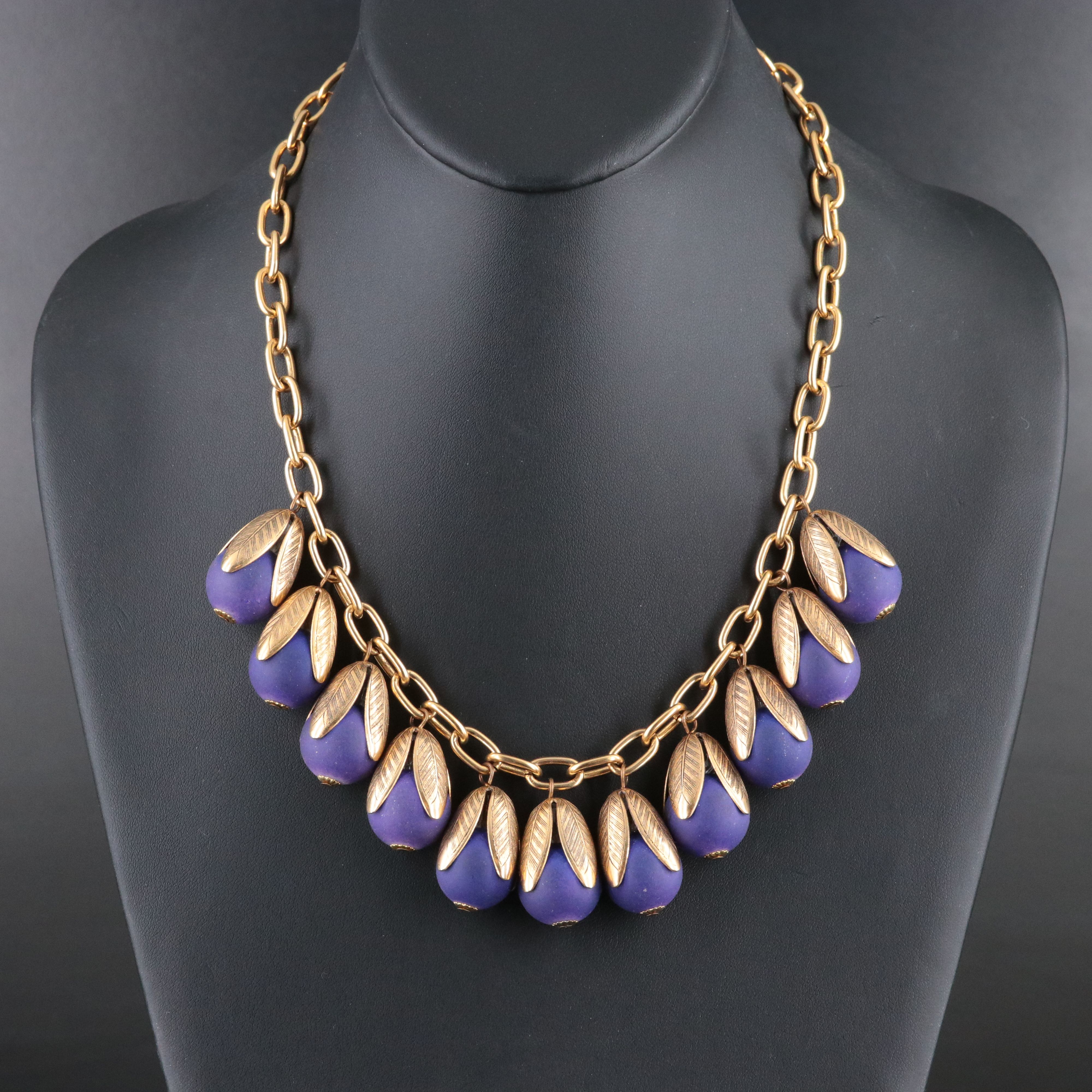 Lenora Dame Drop Necklace