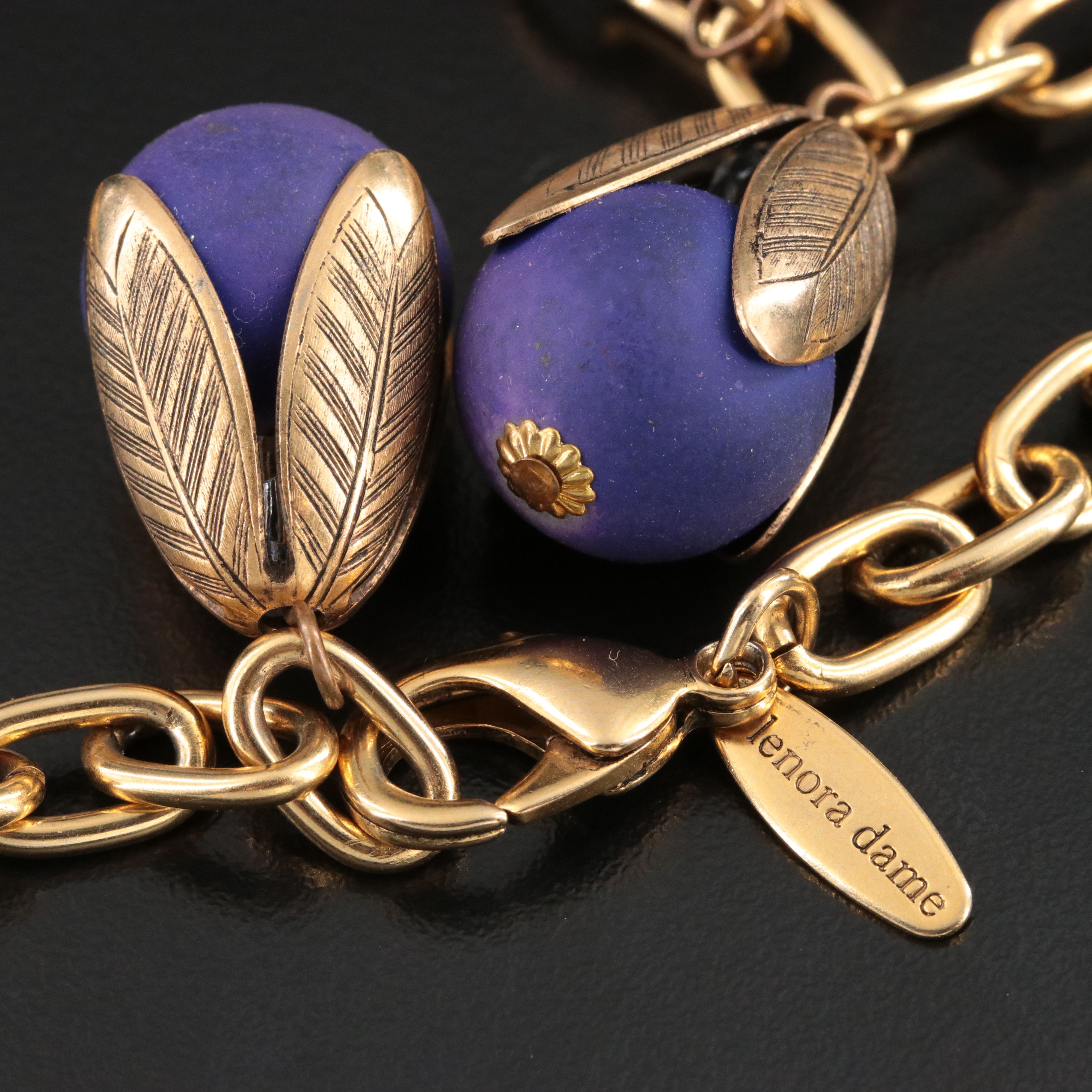 Lenora Dame Drop Necklace