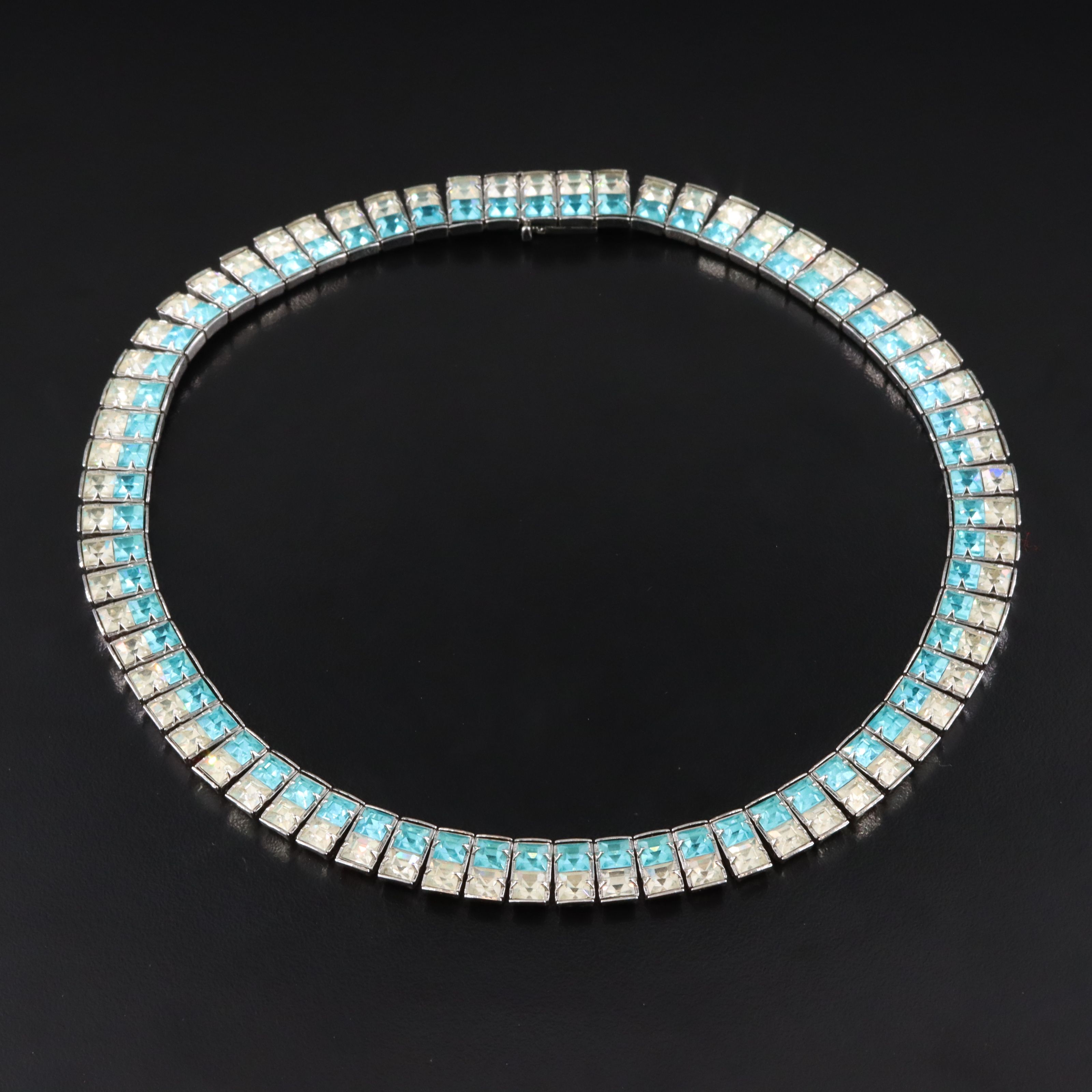 1940s Crystal Rhinestone Collar