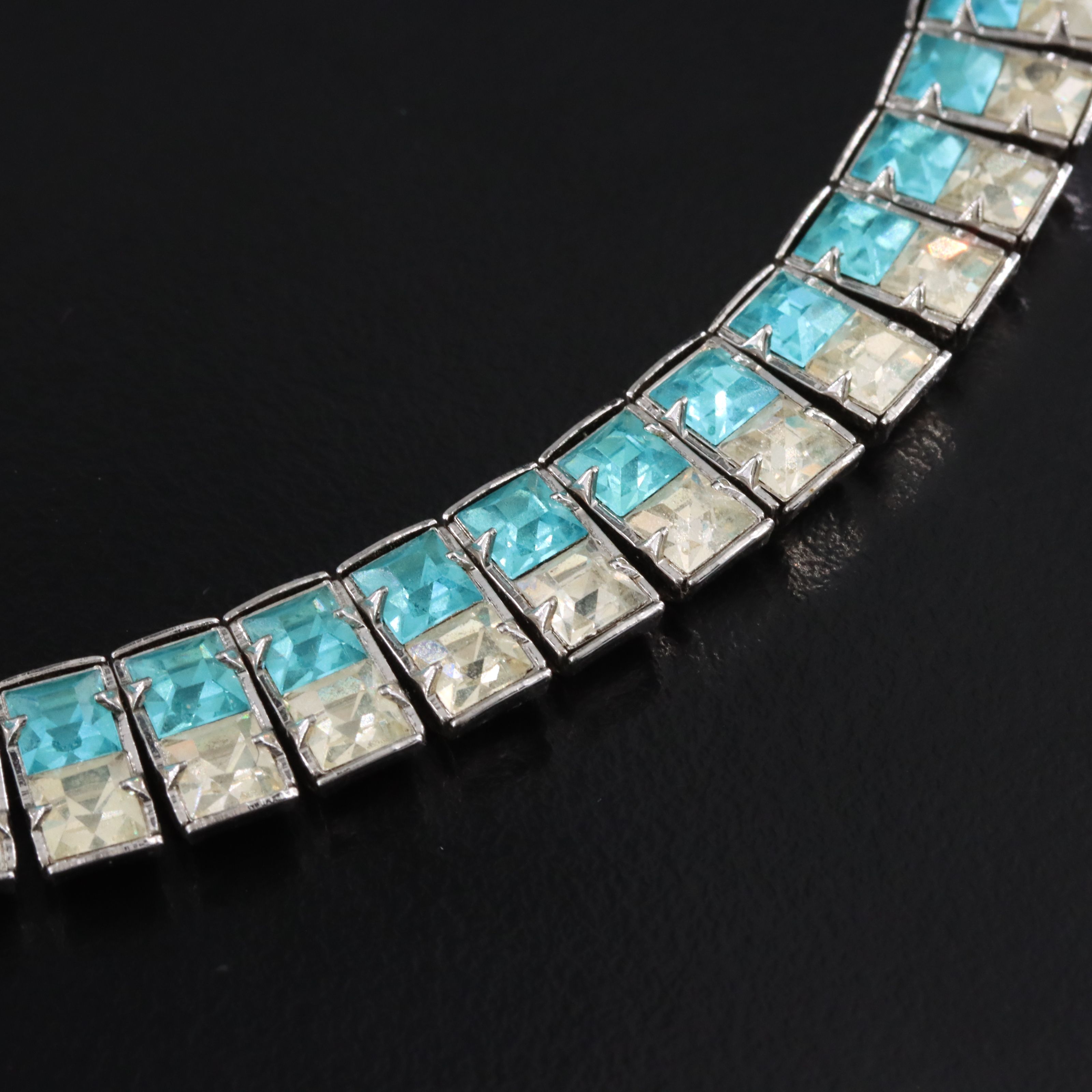 1940s Crystal Rhinestone Collar