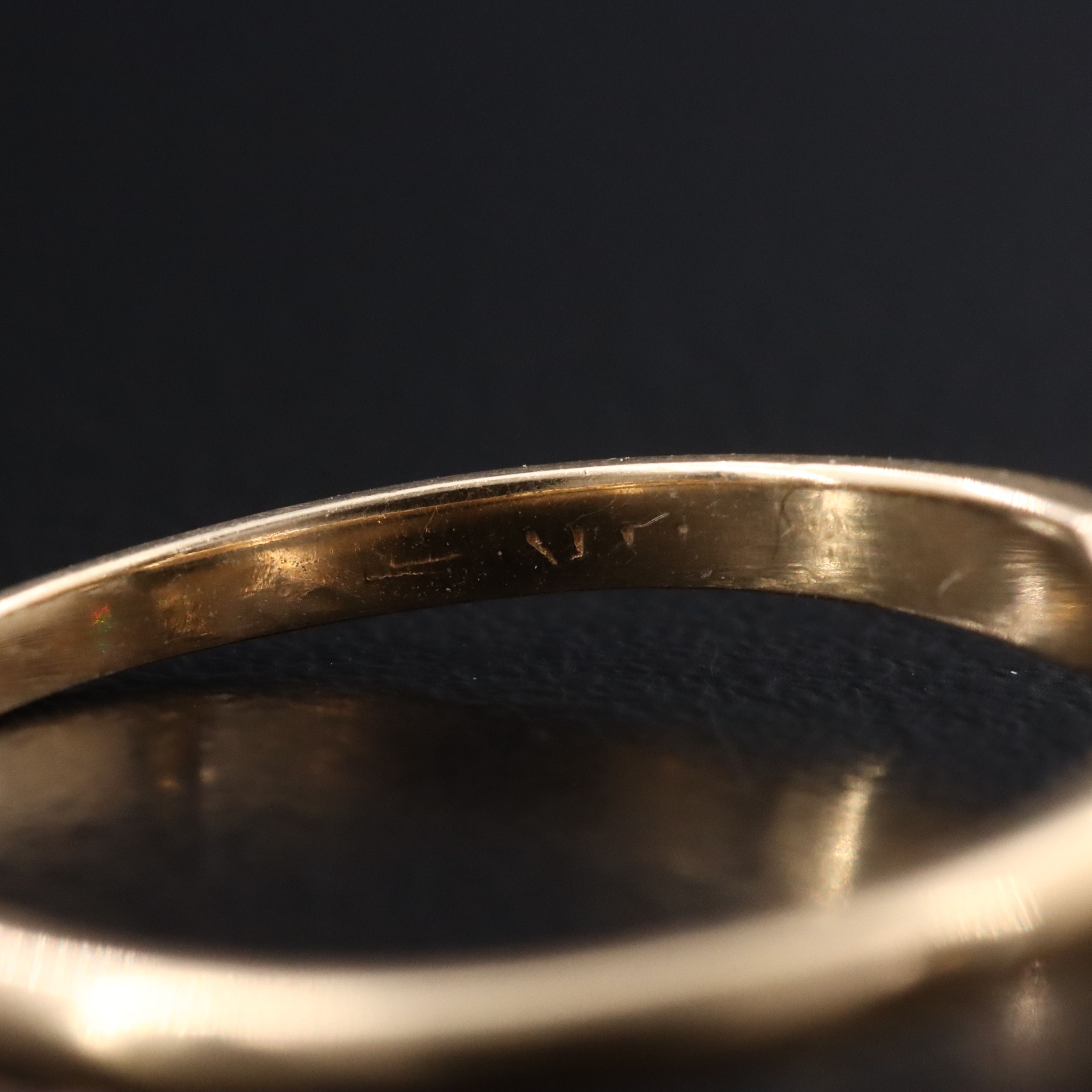 14K 0.20 CT Diamond Solitaire Ring