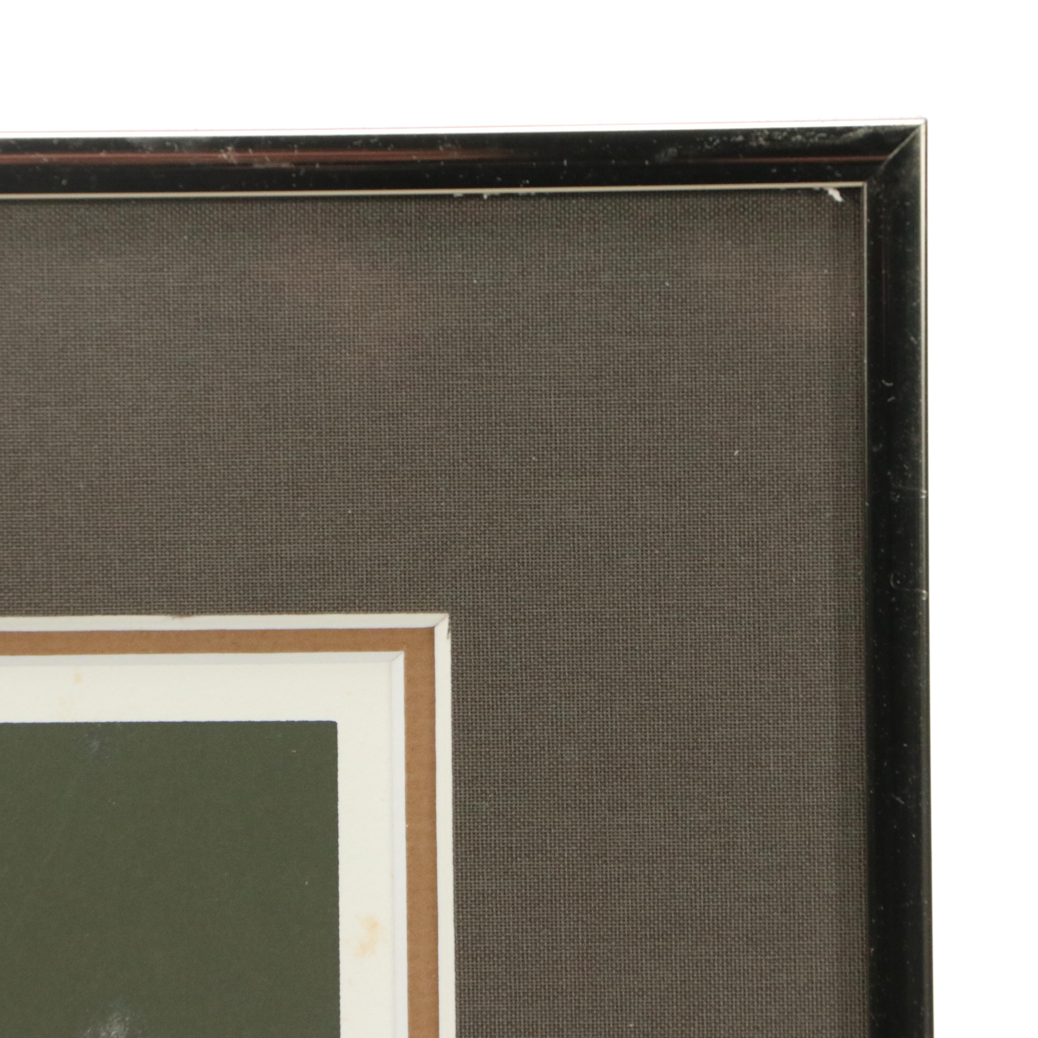 Charley Harper Serigraph "Birdwatcher"