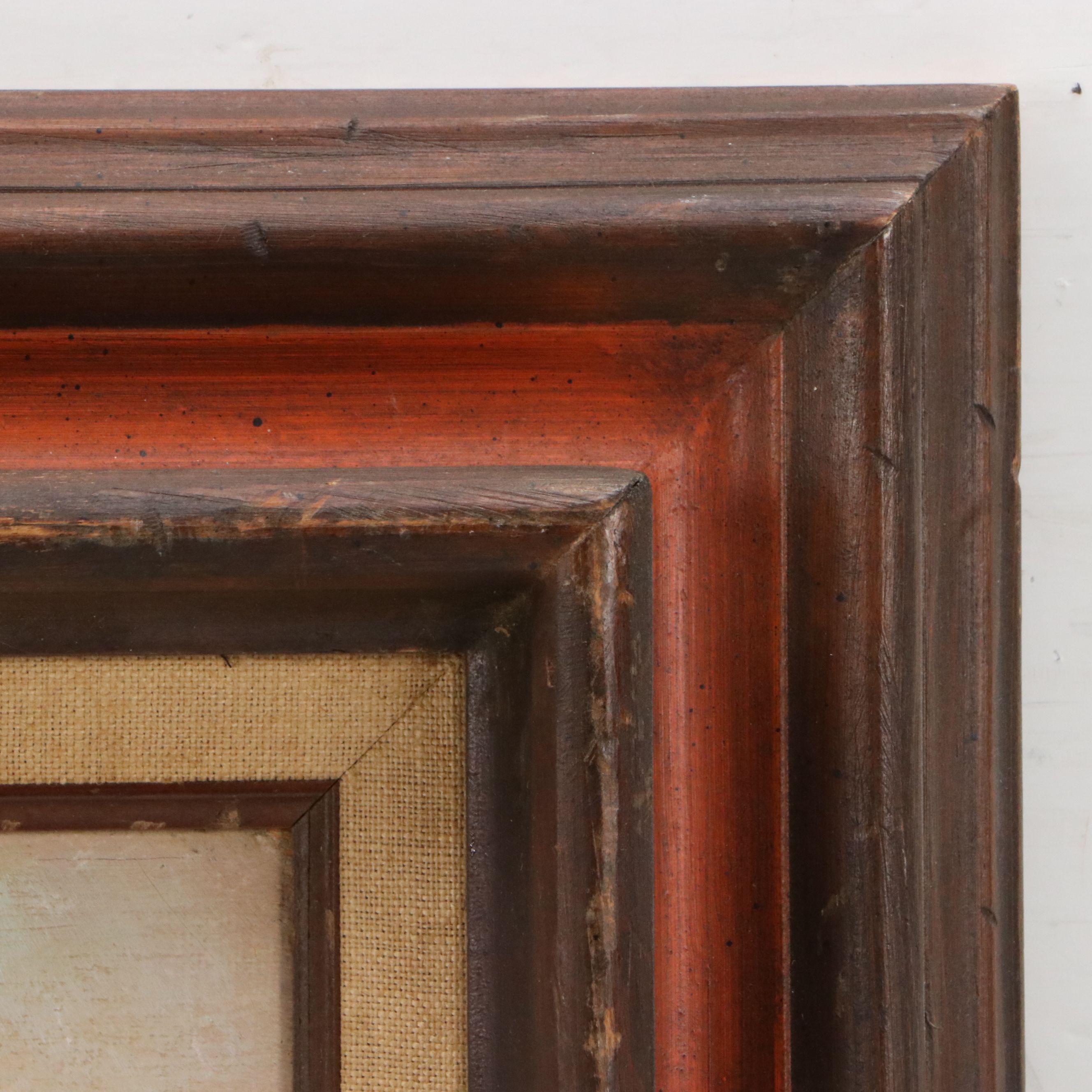 Reginald Grooms Oil Painting "Fisherman & Boats," 20th Century