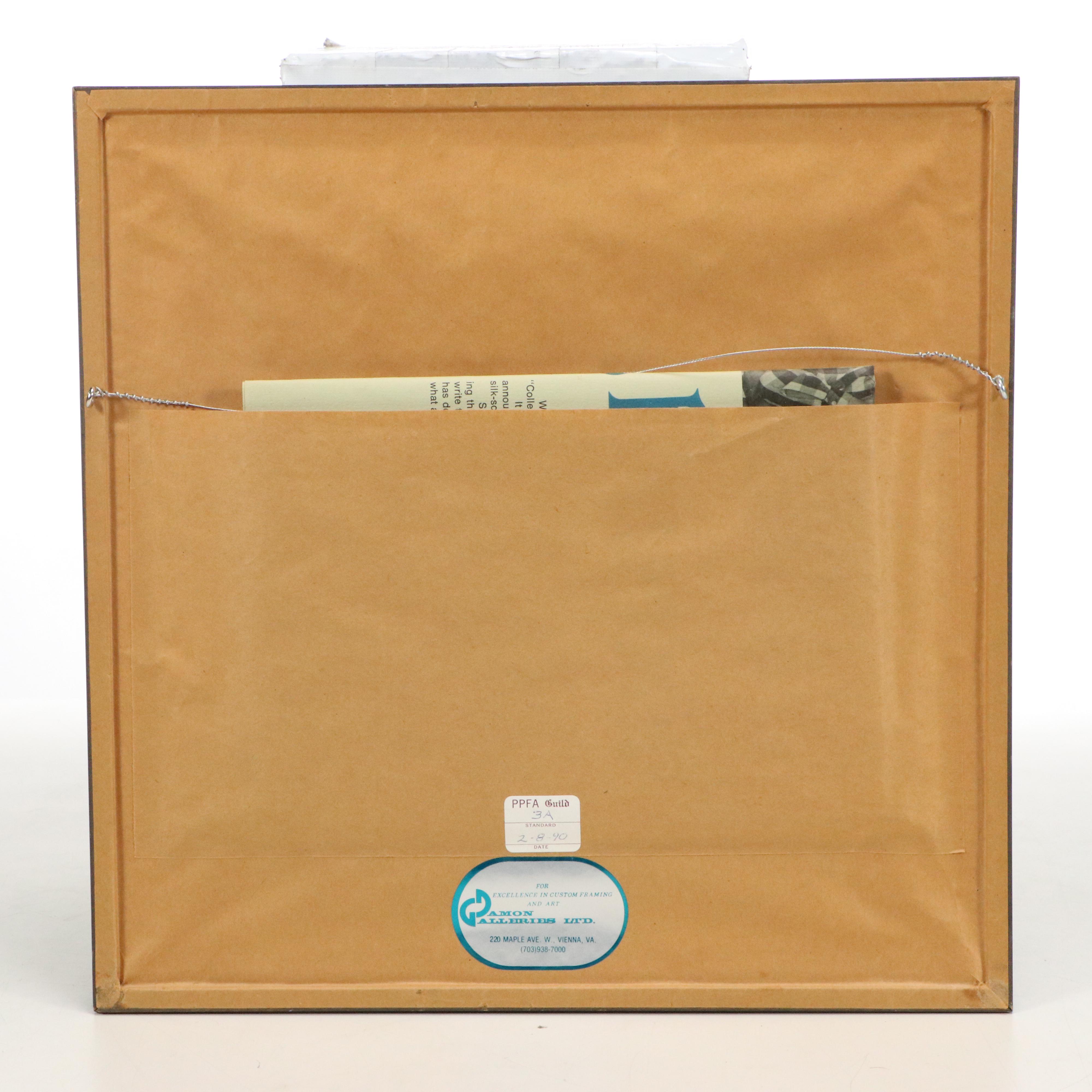 Charley Harper Serigraph "Family Owlbum"