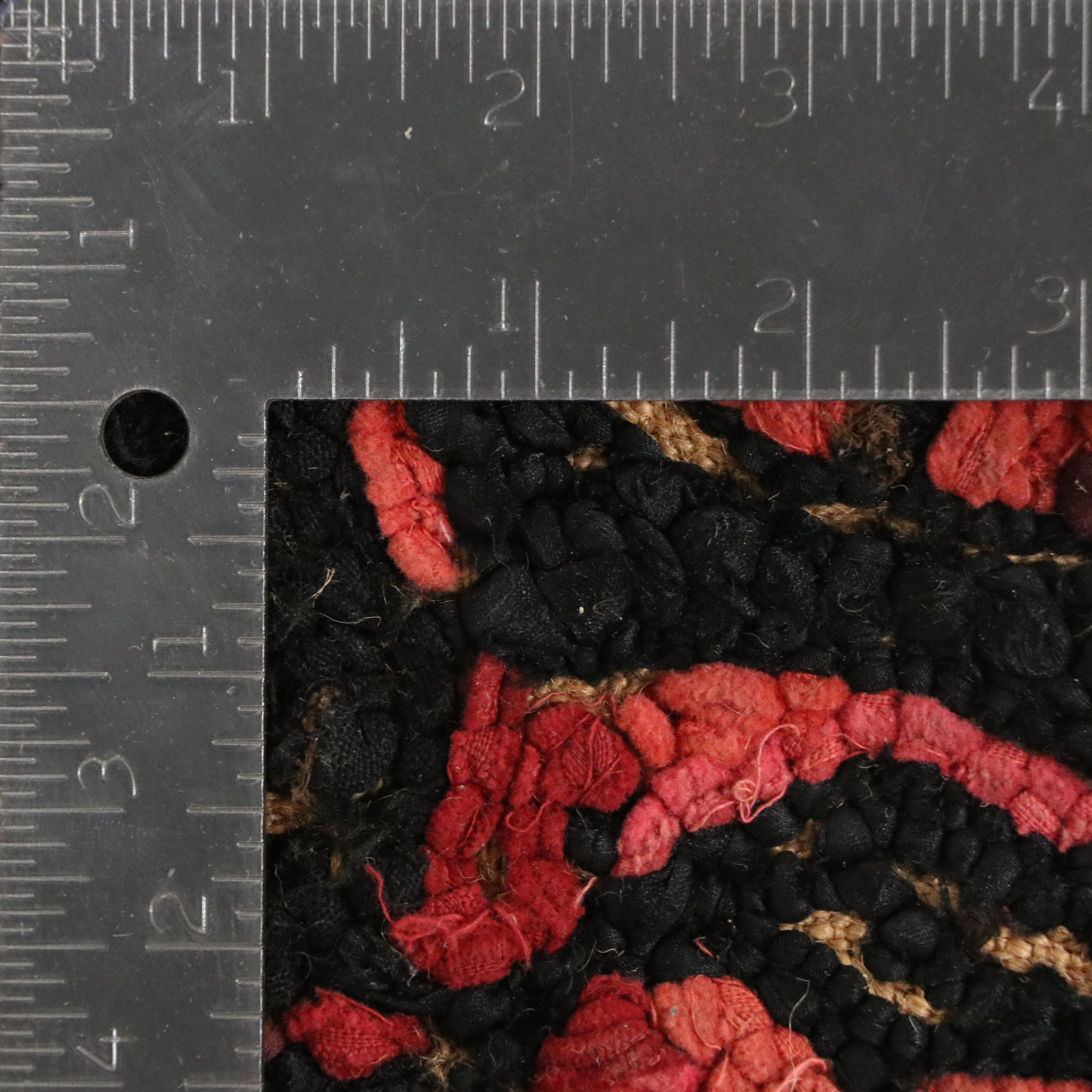 Three Handmade Hooked Accent Rugs