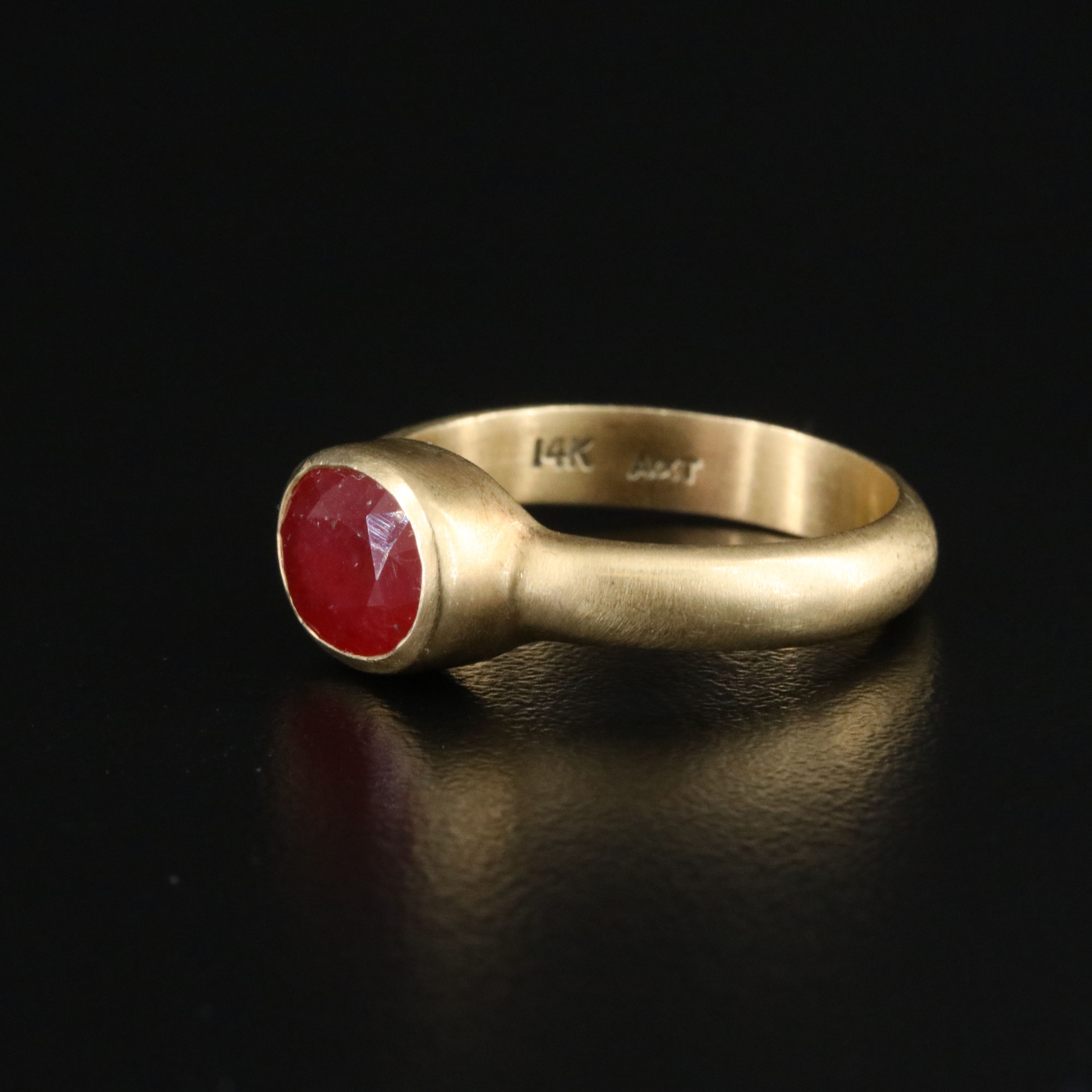 14K Ruby Ring