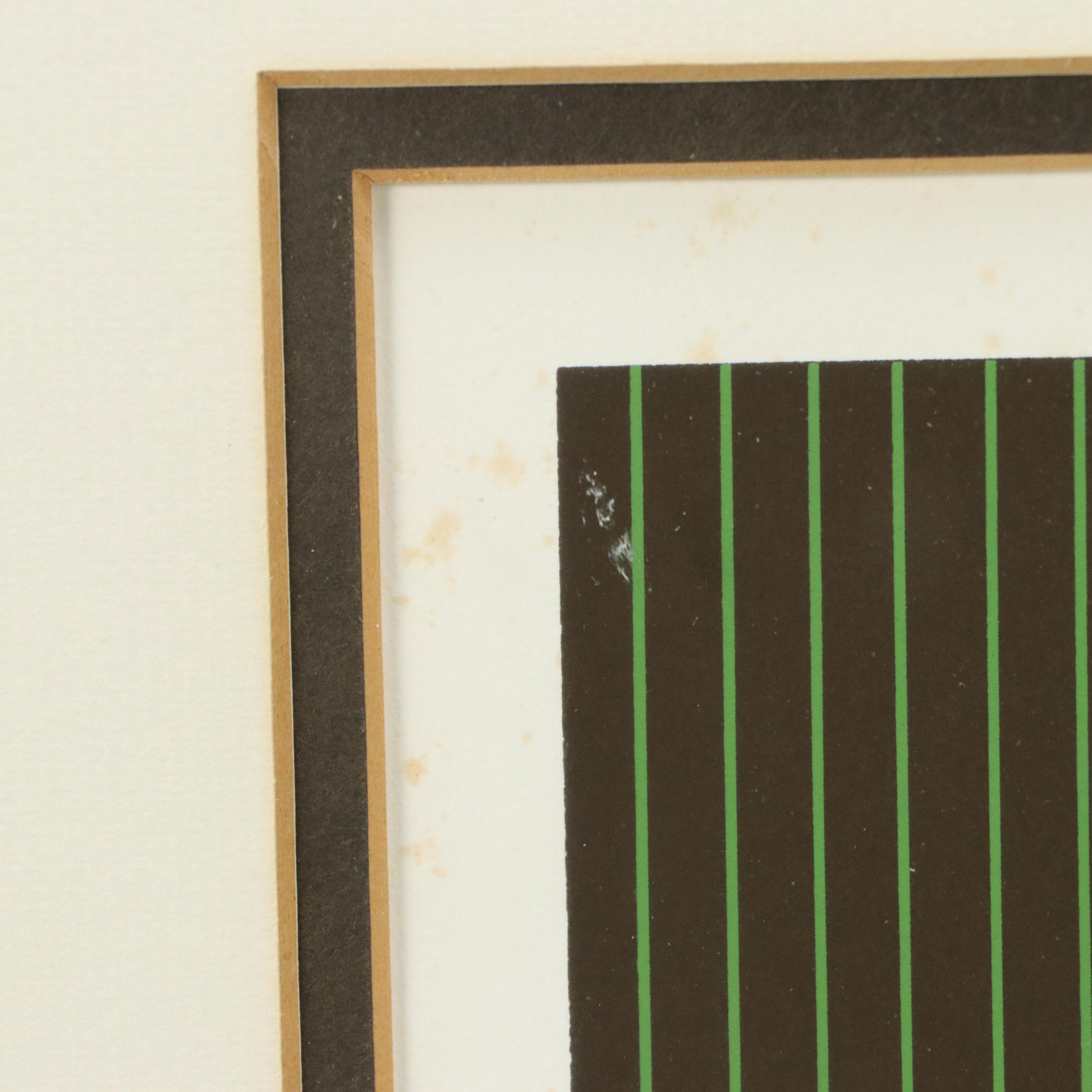 Charley Harper Limited Edition Serigraph Print "Bittern Suite," 1978