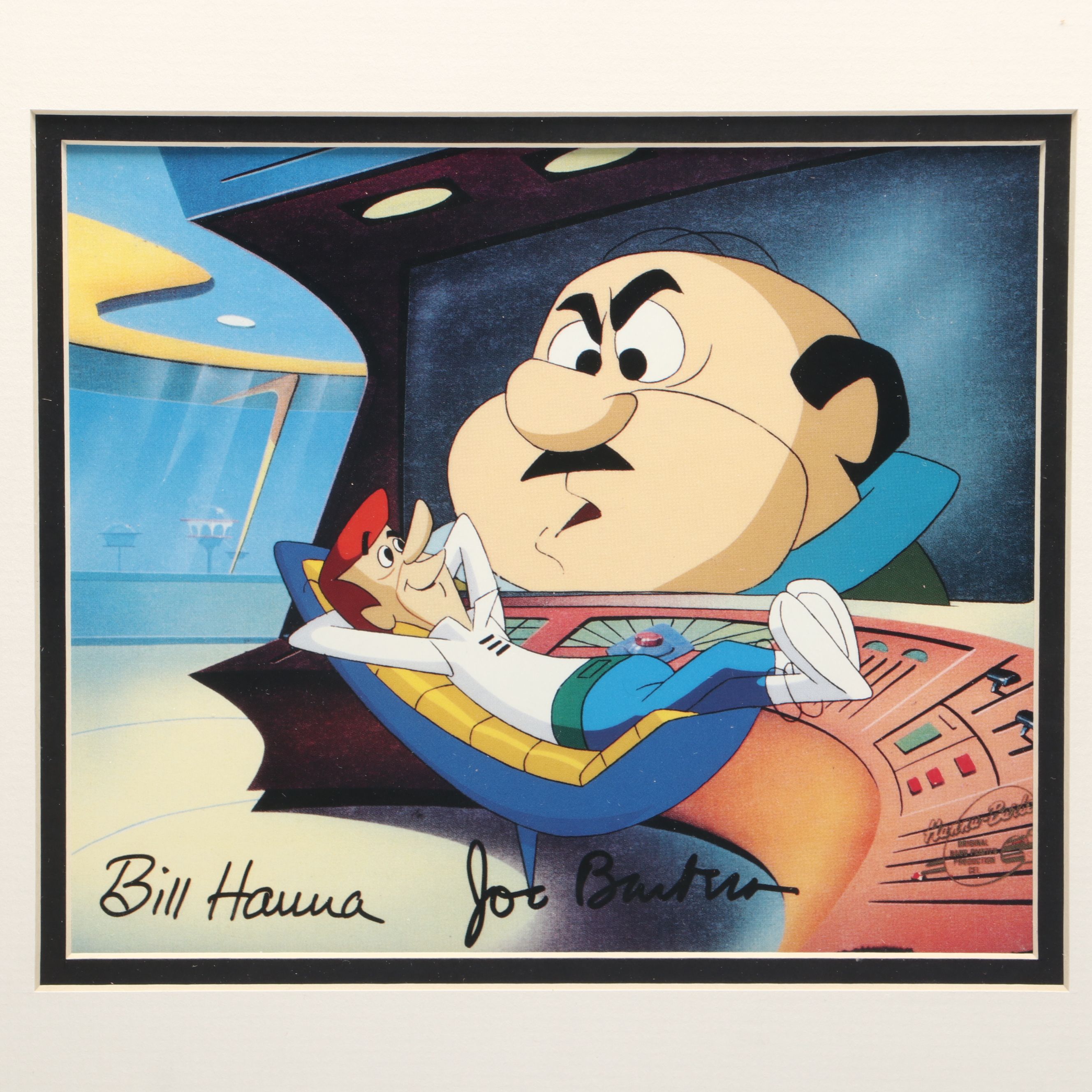 "The Jetsons" Offset Lithograph of George and Mr. Spacely