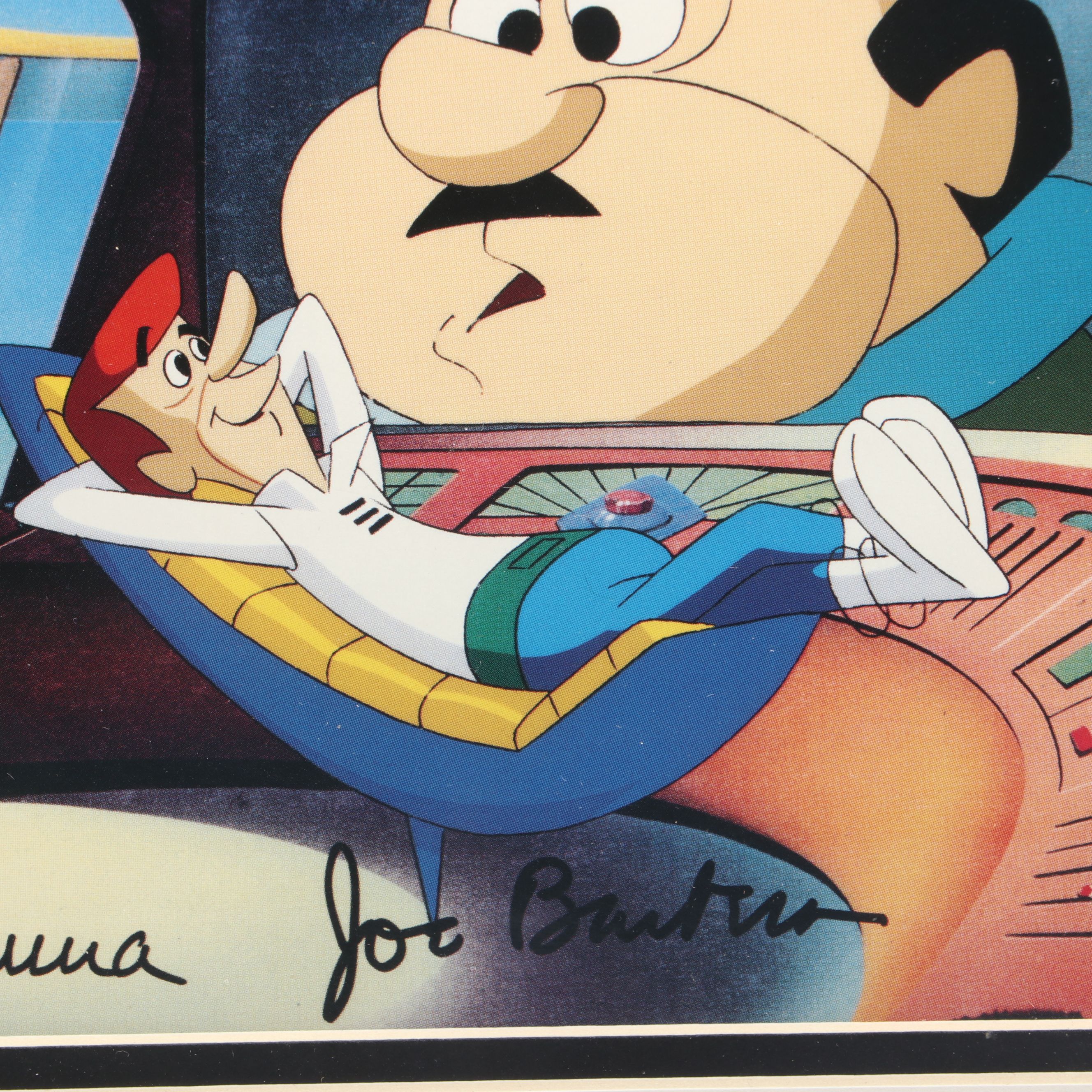 "The Jetsons" Offset Lithograph of George and Mr. Spacely