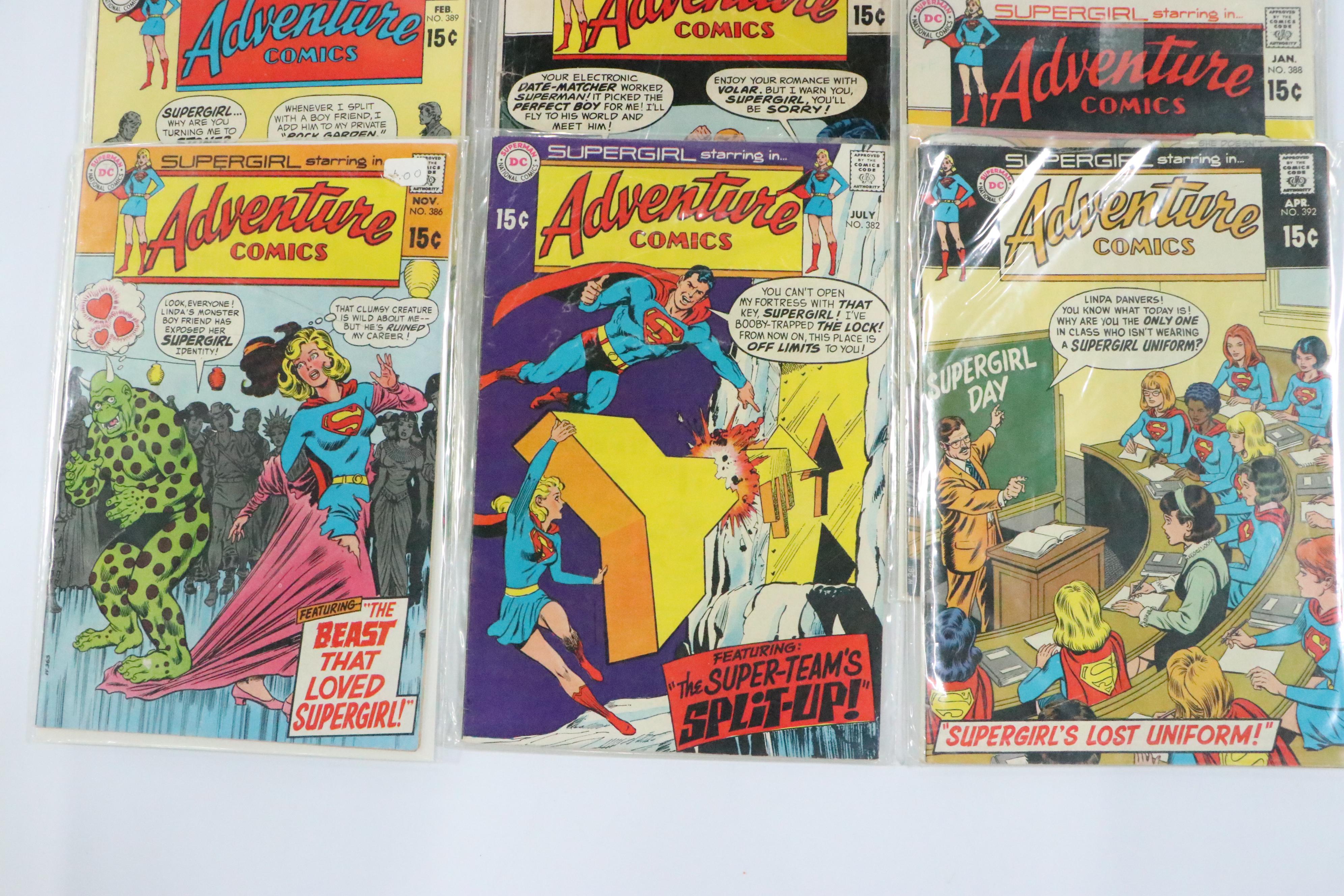 Adventure Comics "The Romance Machine" and More Supergirl Comic Issues