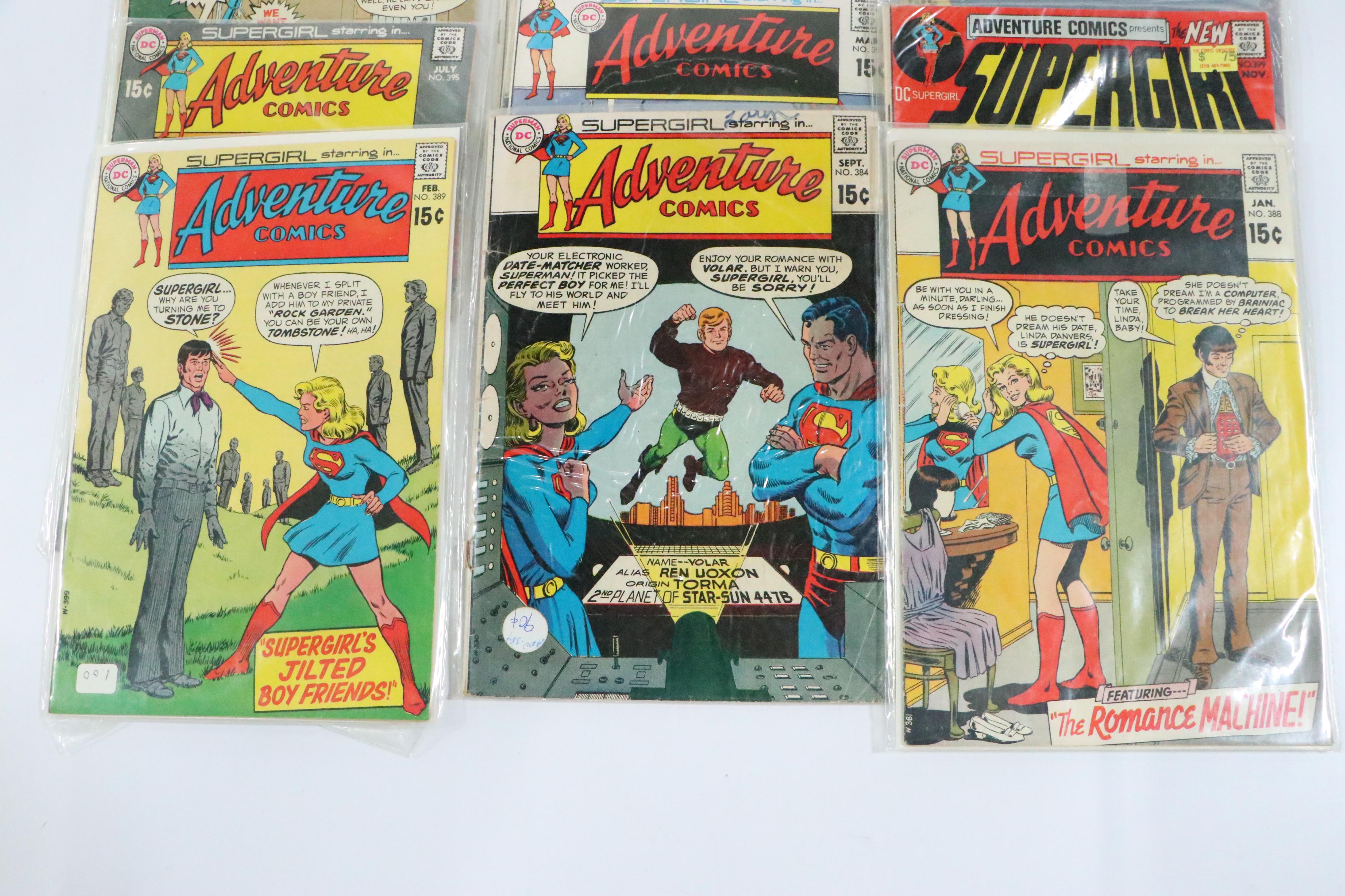 Adventure Comics "The Romance Machine" and More Supergirl Comic Issues