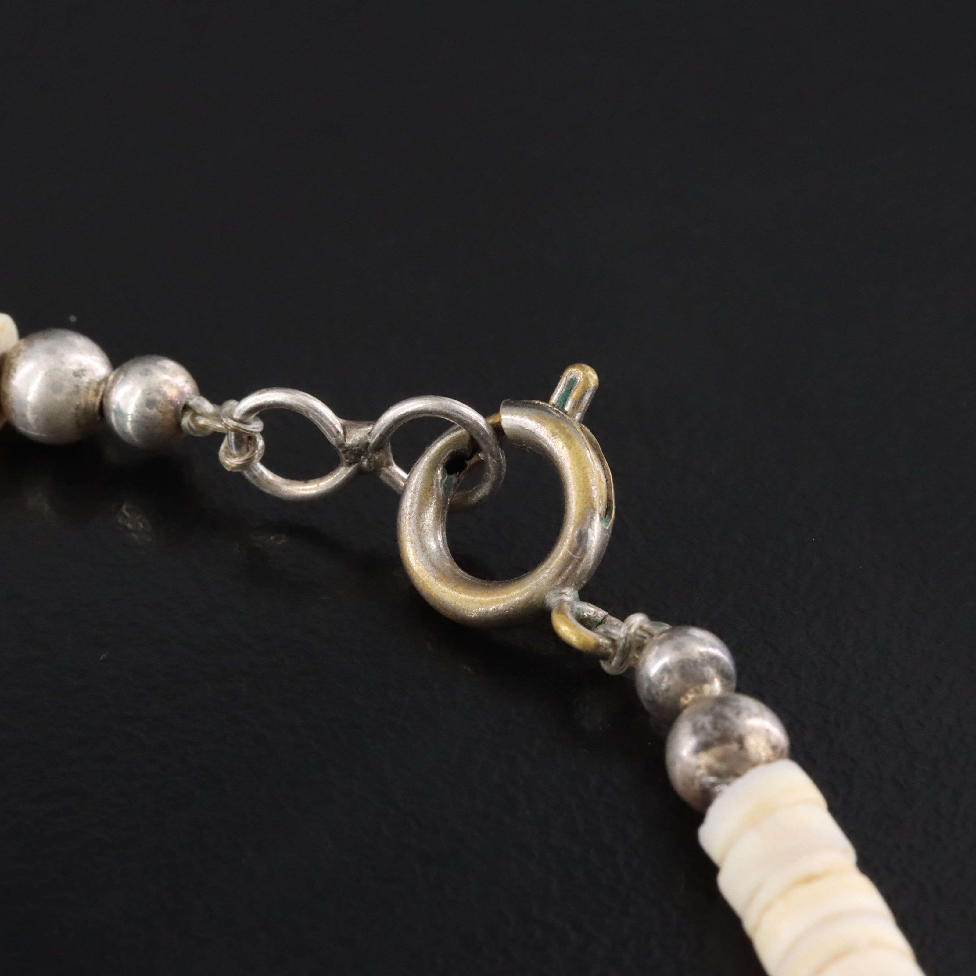 Southwestern Style Turquoise, Coral and Shell Necklace