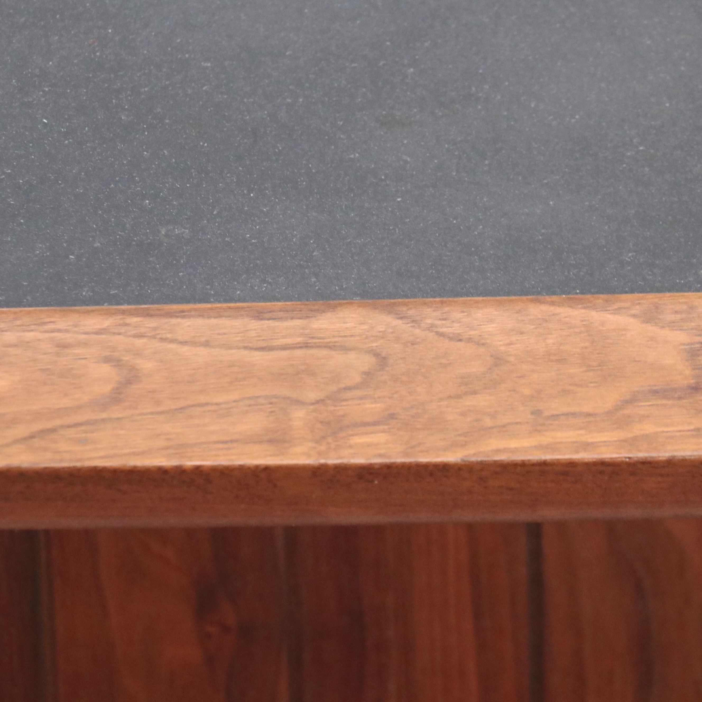 Erwin Lambeth Postmodern Style Wooden Pedestal Table