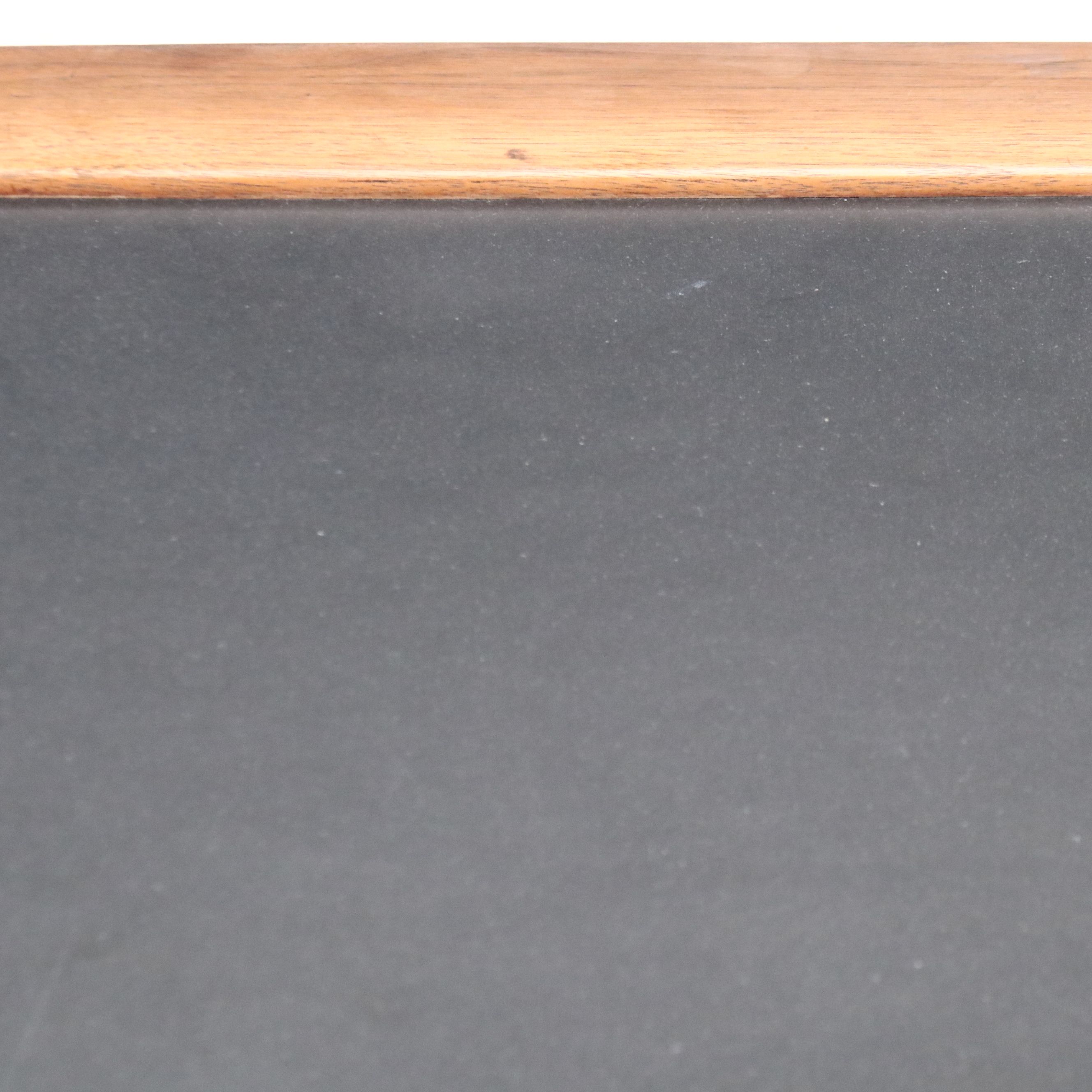 Erwin Lambeth Postmodern Style Wooden Pedestal Table