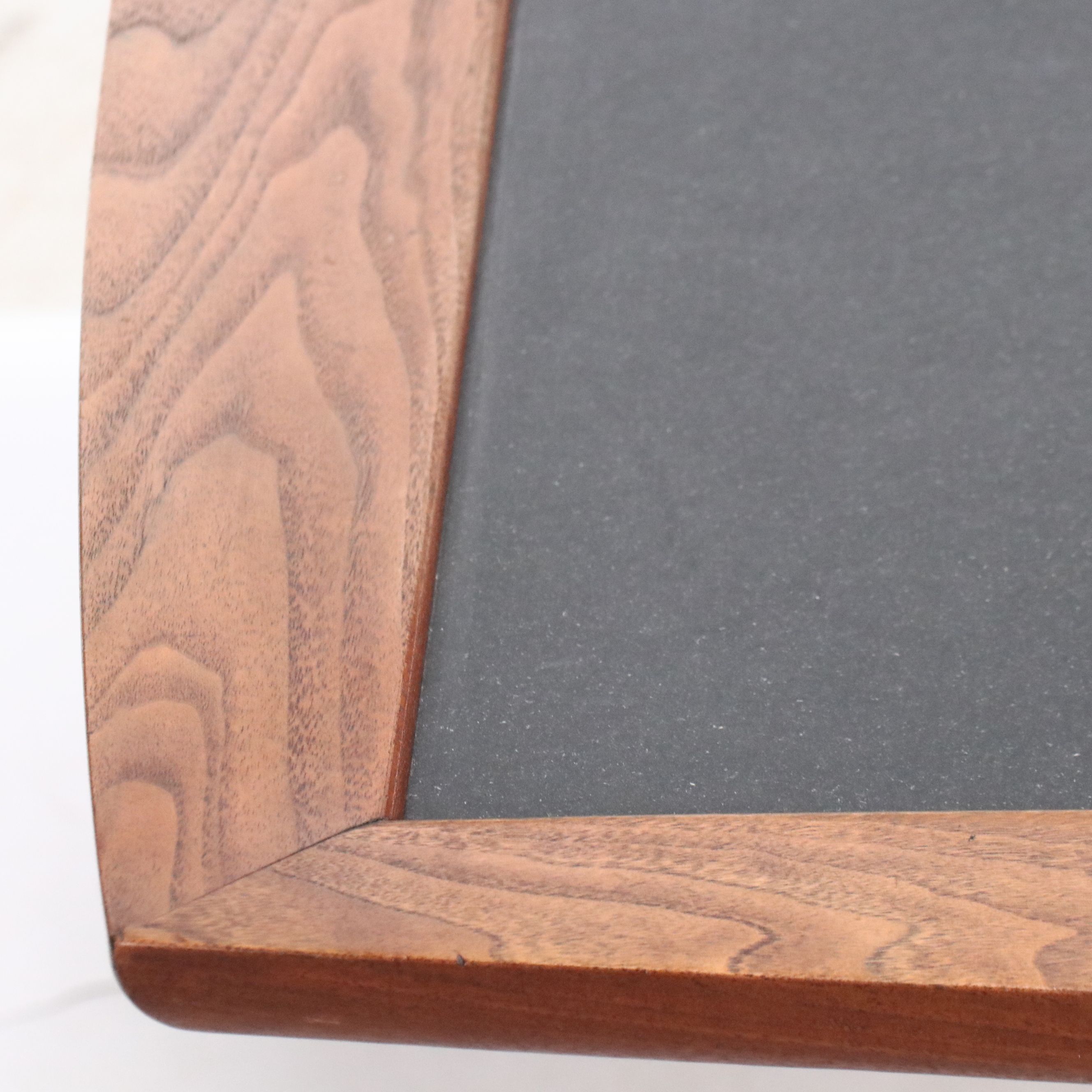 Erwin Lambeth Postmodern Style Wooden Pedestal Table