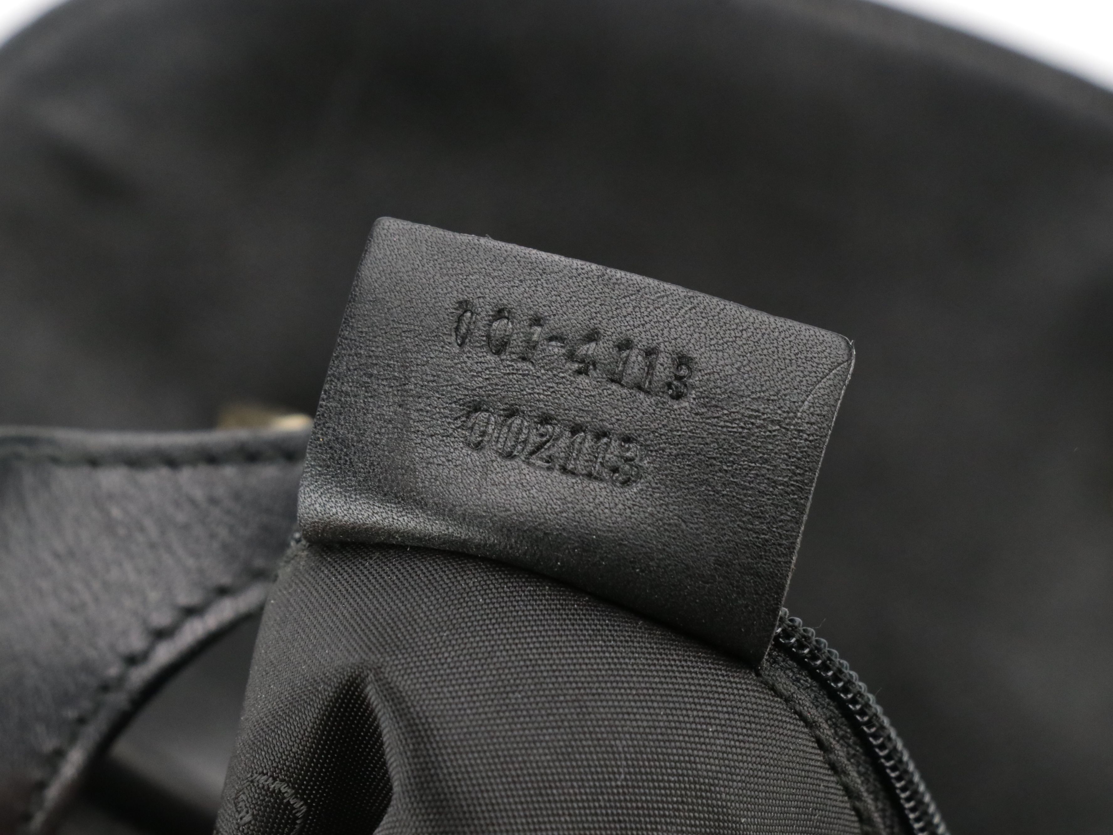 Gucci Tiger Charm Front-Flap Crossbody Bag in Black GG Canvas and Leather Trim