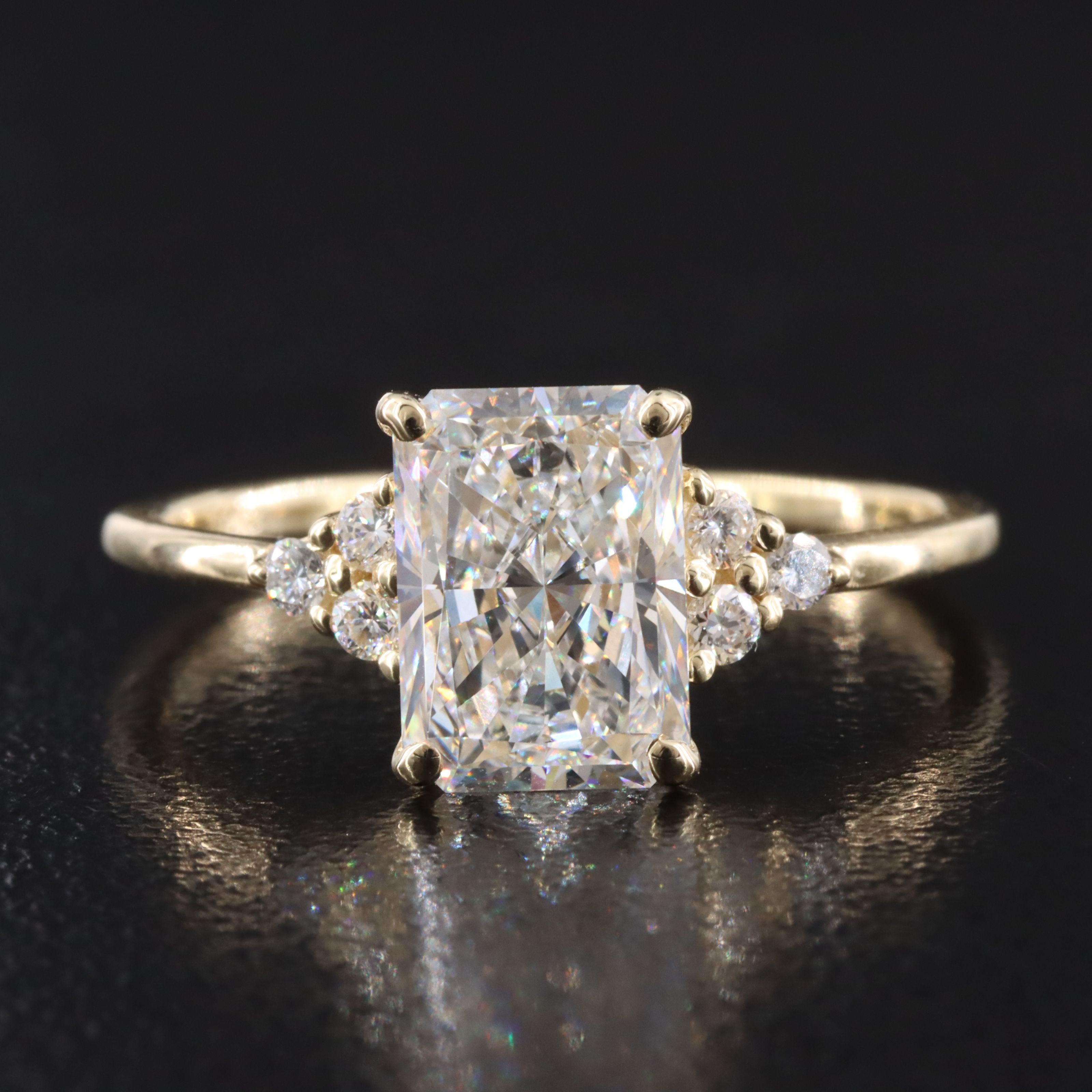 14K 2.20 CTW Lab Grown Diamond Ring with IGI Report