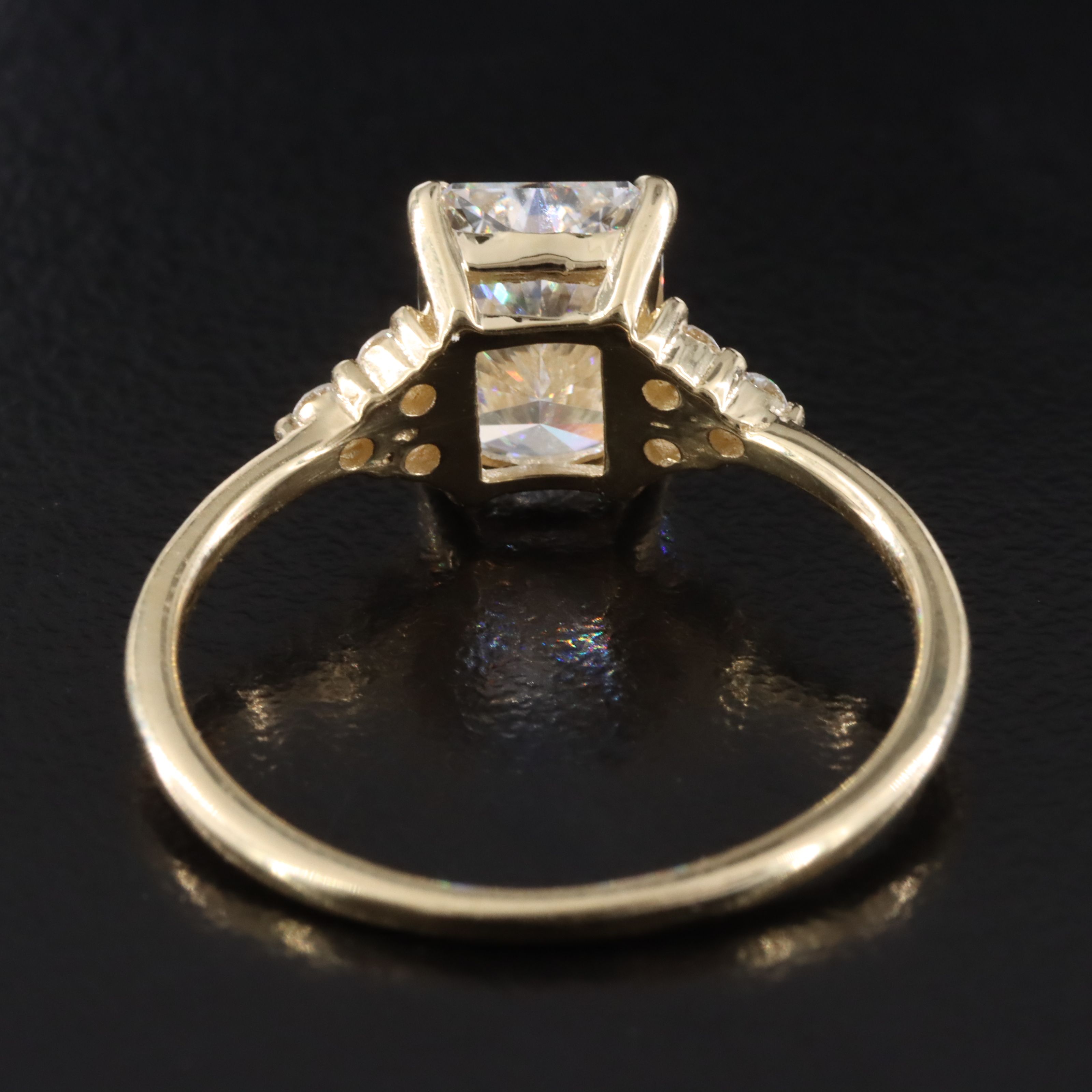 14K 2.20 CTW Lab Grown Diamond Ring with IGI Report