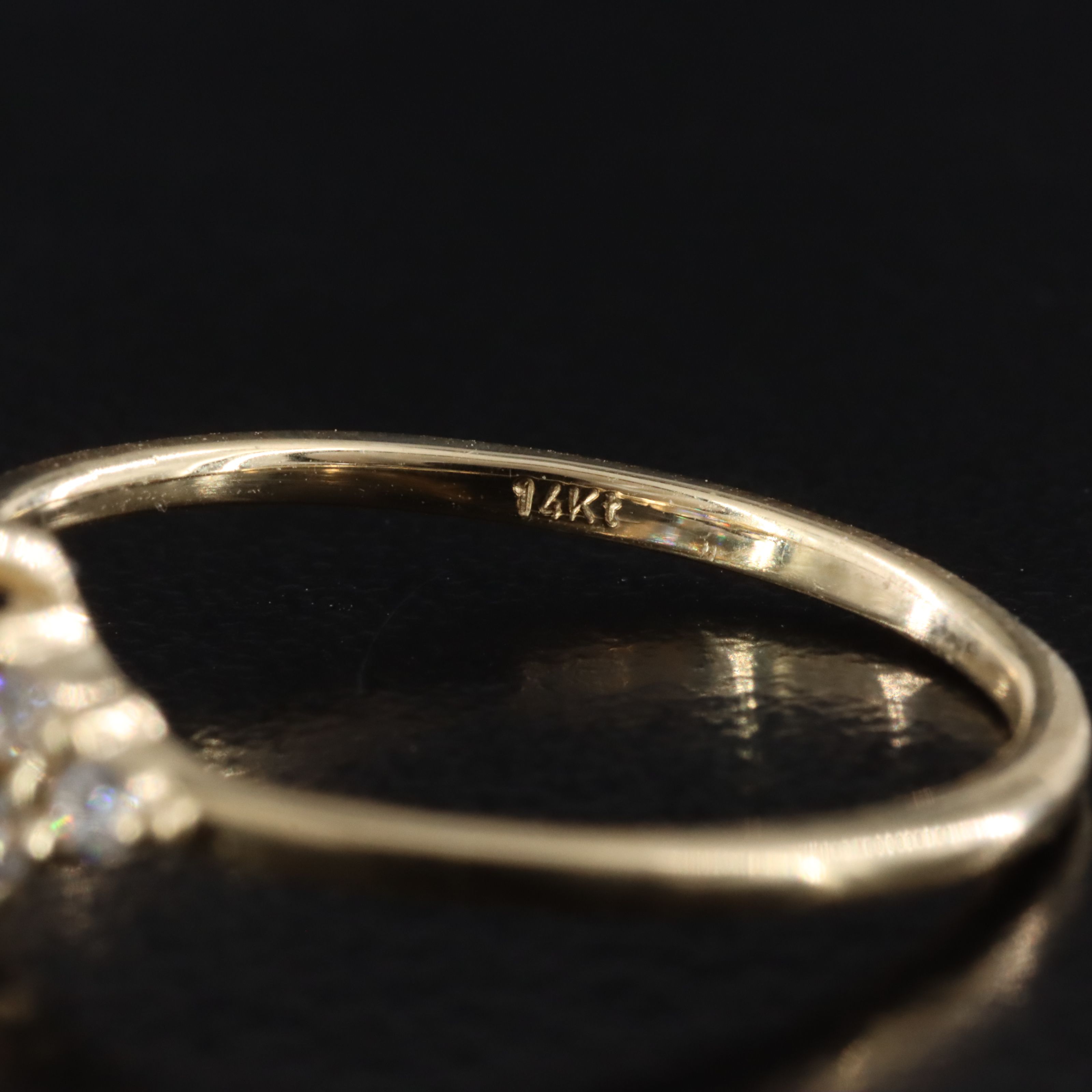 14K 2.20 CTW Lab Grown Diamond Ring with IGI Report