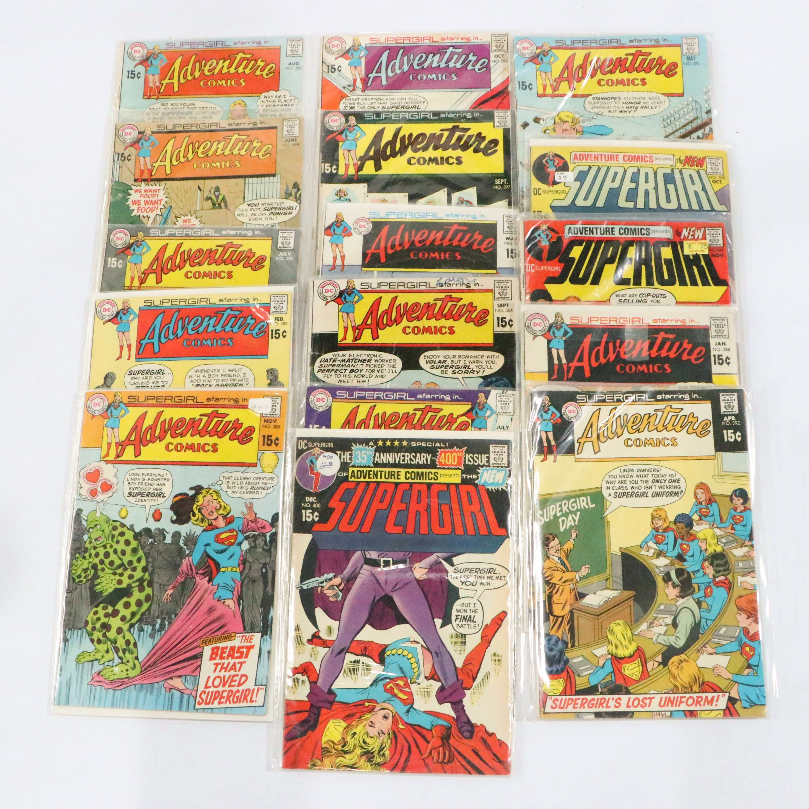 Adventure Comics "The Romance Machine" and More Supergirl Comic Issues