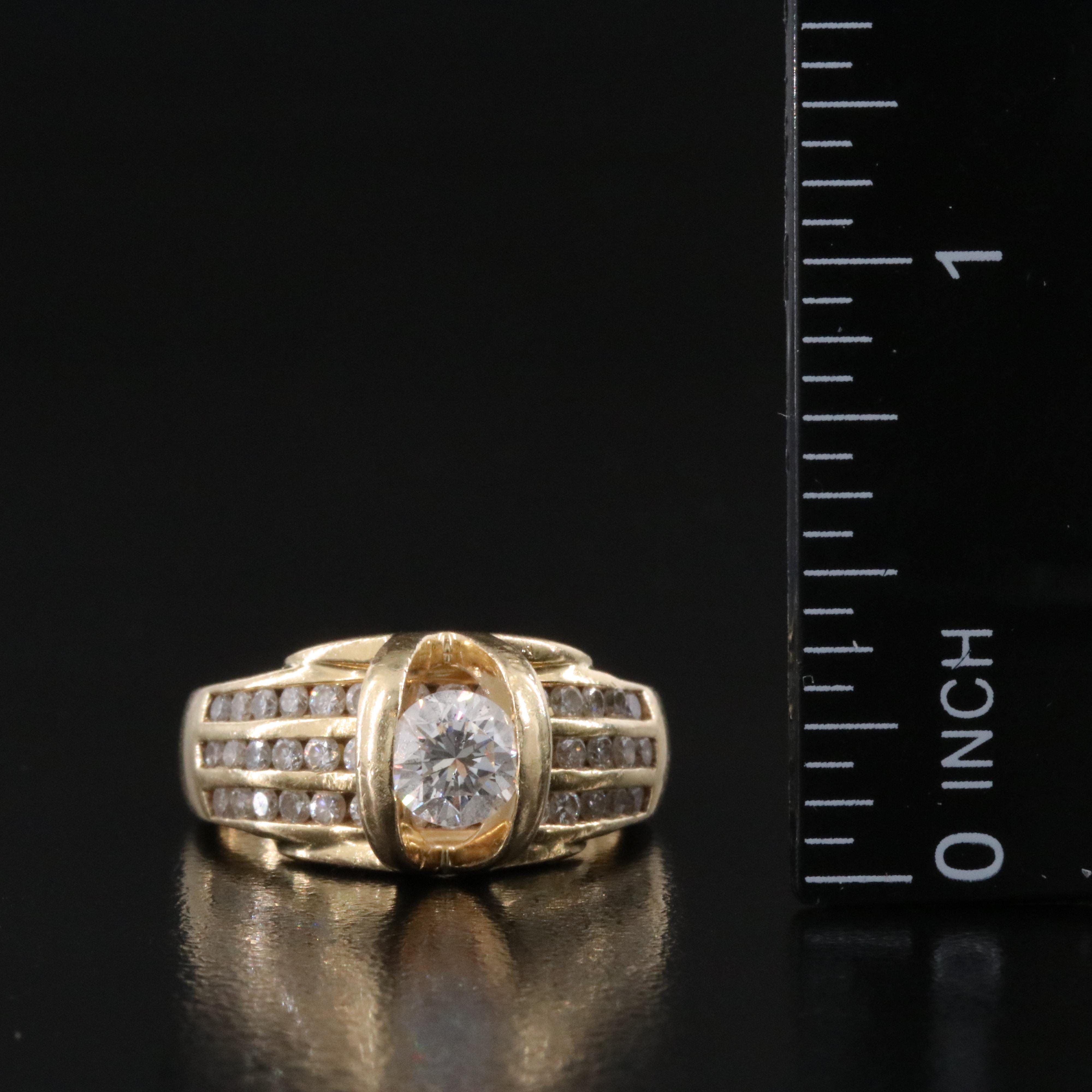 14K 1.48 CTW Diamond Ring