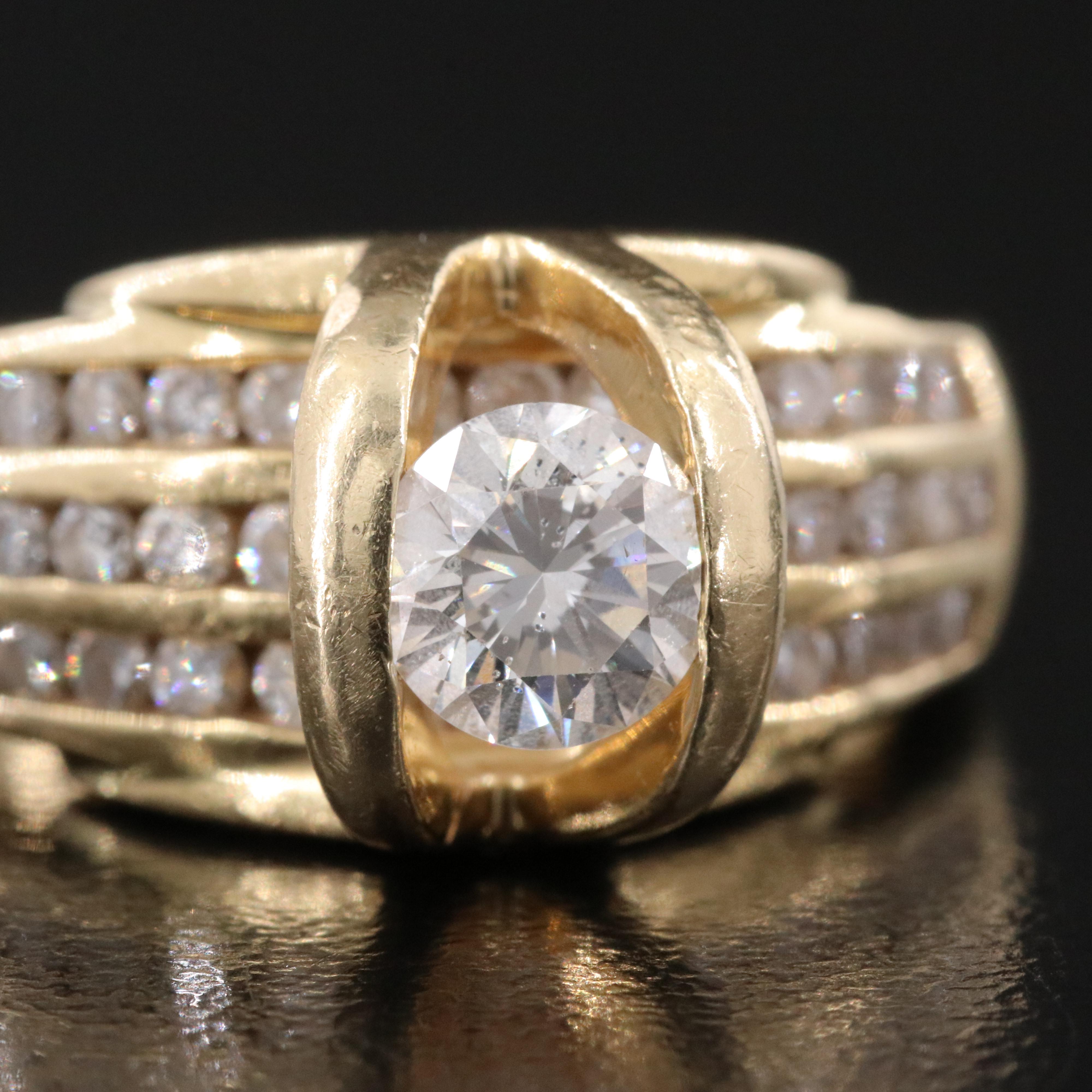 14K 1.48 CTW Diamond Ring