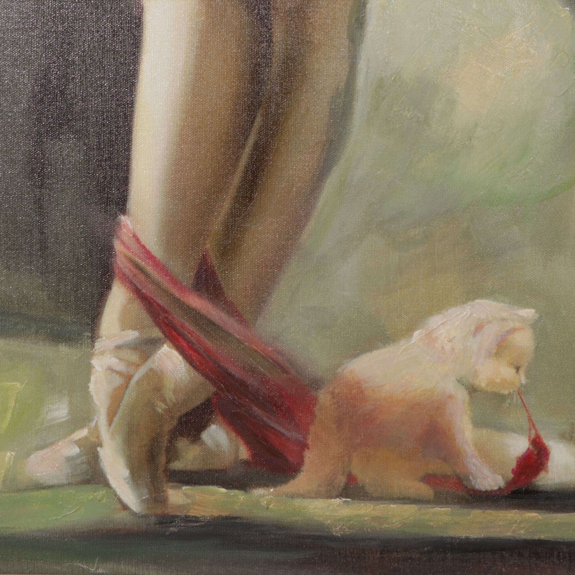 Ron Di Scenza Embellished Giclee "Dance of Light and Shadows", 2011