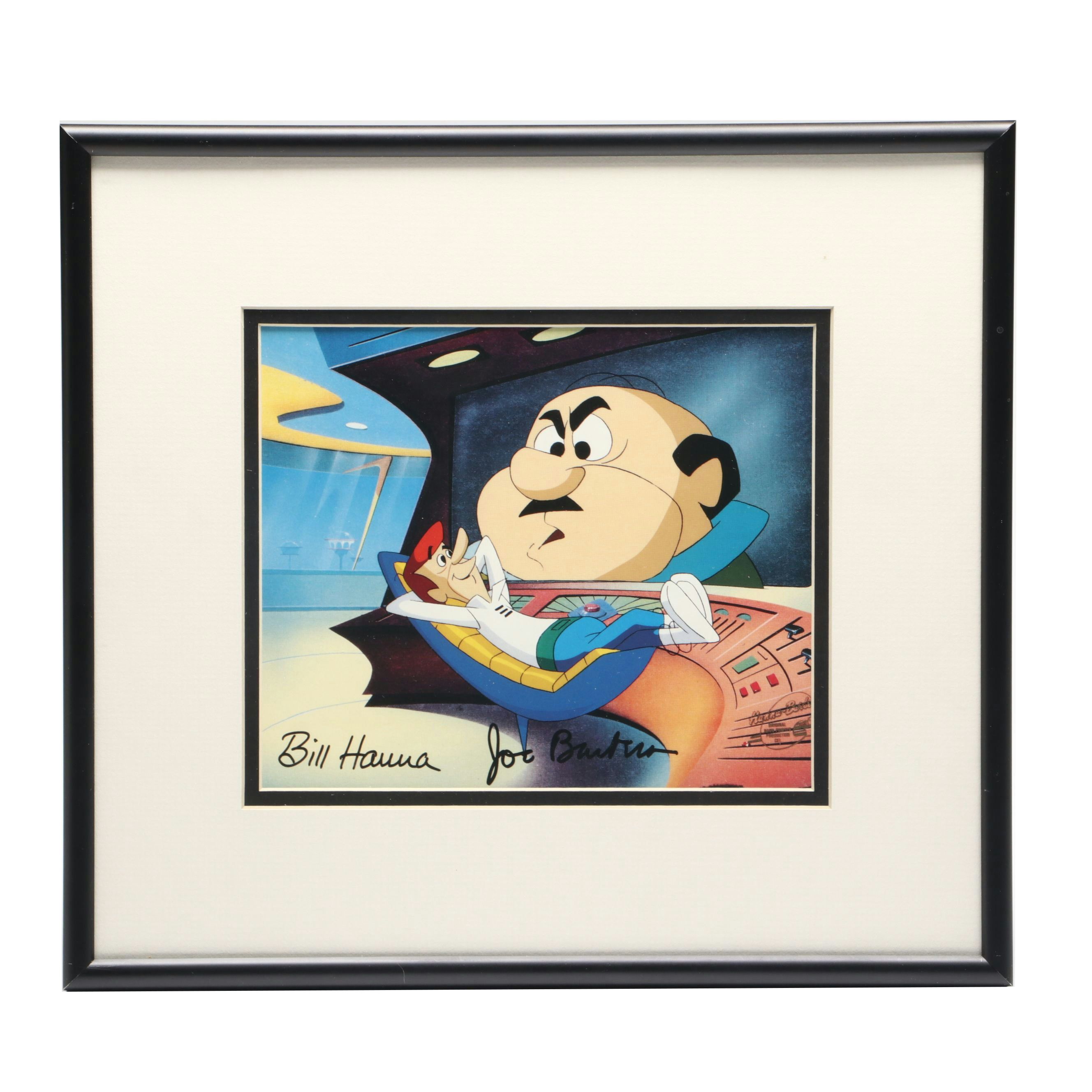 "The Jetsons" Offset Lithograph of George and Mr. Spacely