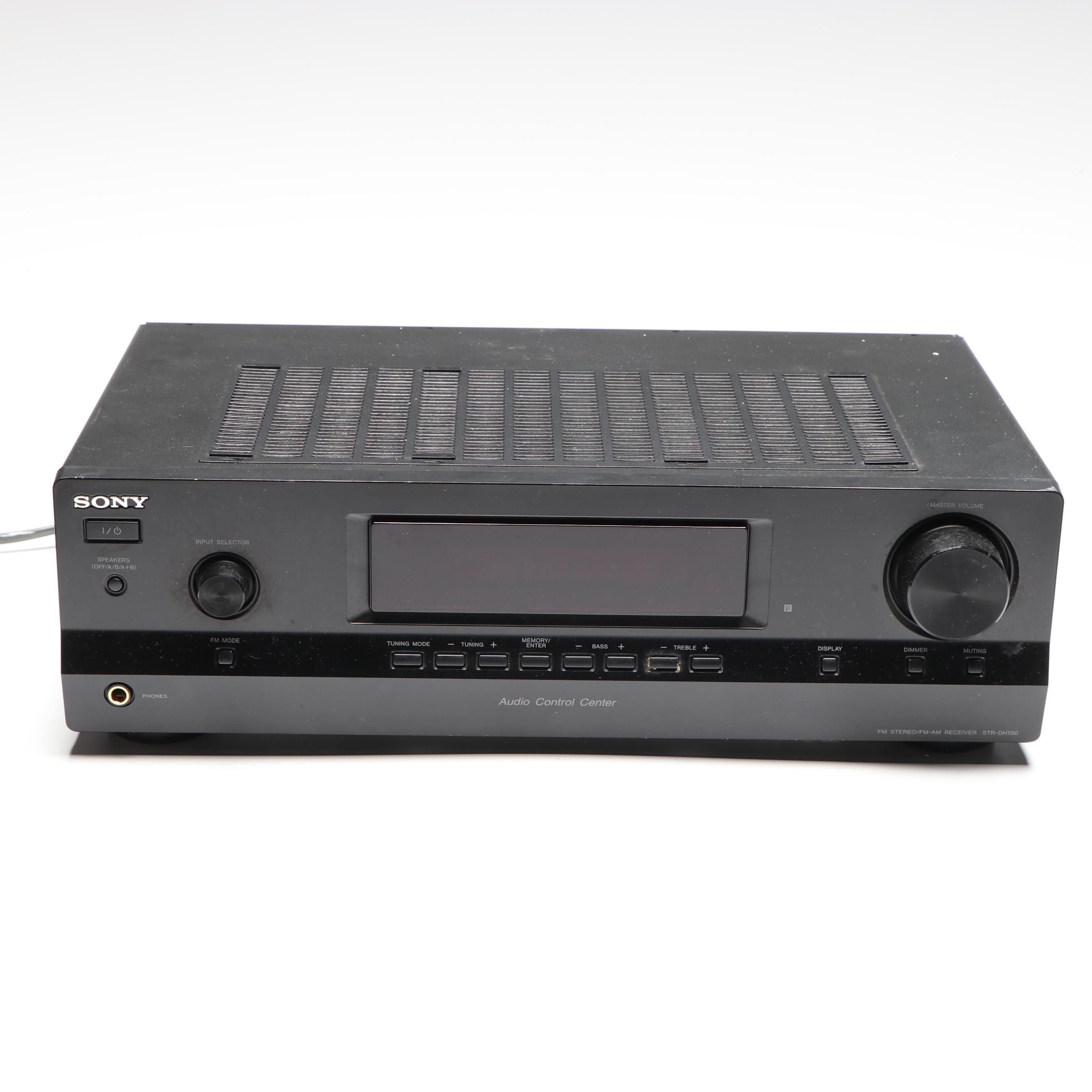 Sony STR-DH100 Stereo Receiver with Bose Speaker System