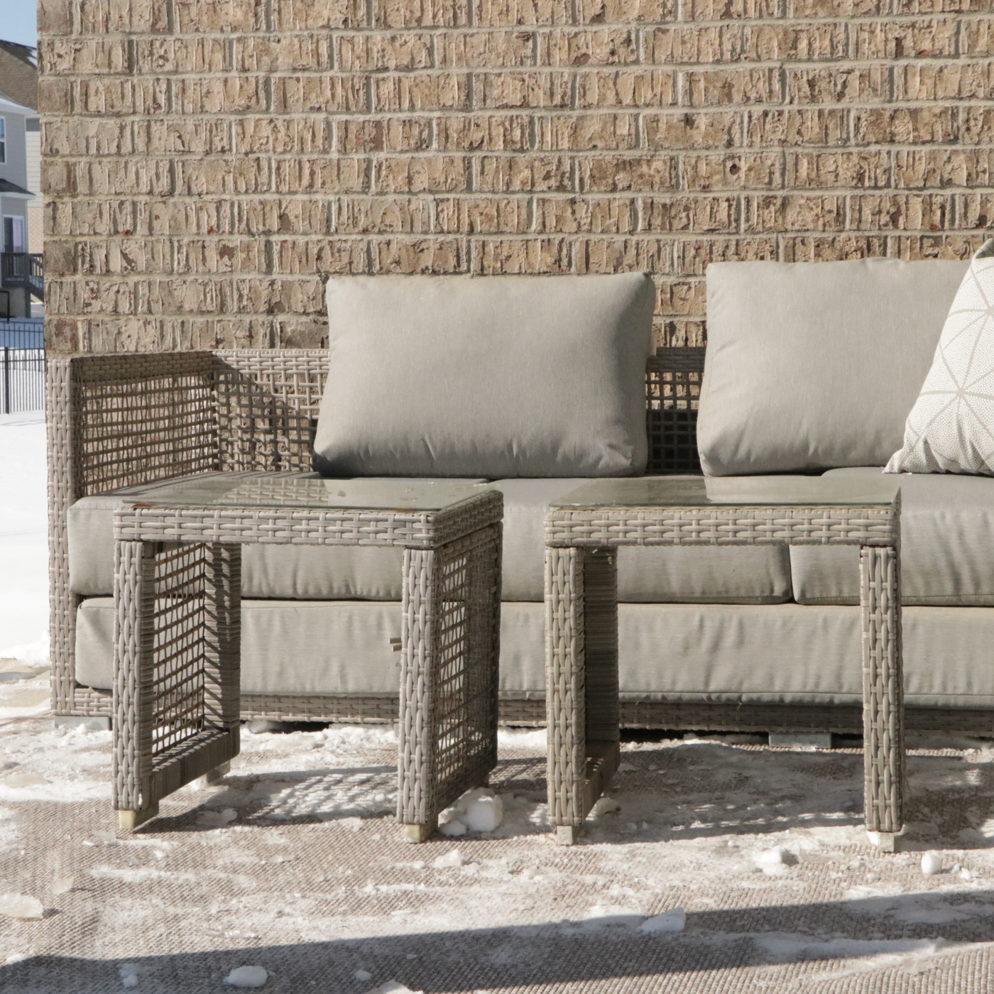 Modway PE Modern Patio Furniture Set